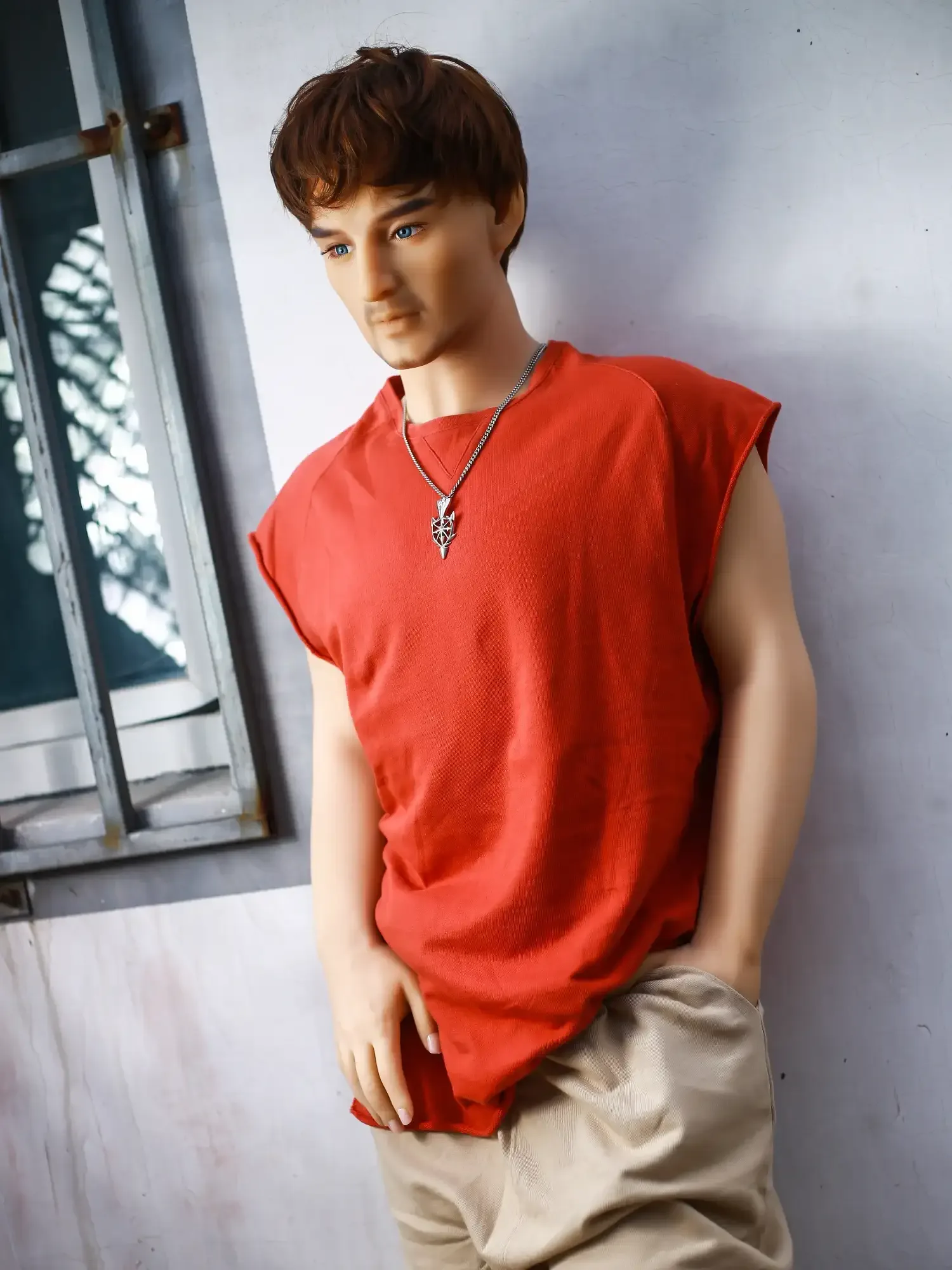 F115-175cm(60kg)  Femboy Real Life Gay Best Male Sex Doll | Qita doll view 3