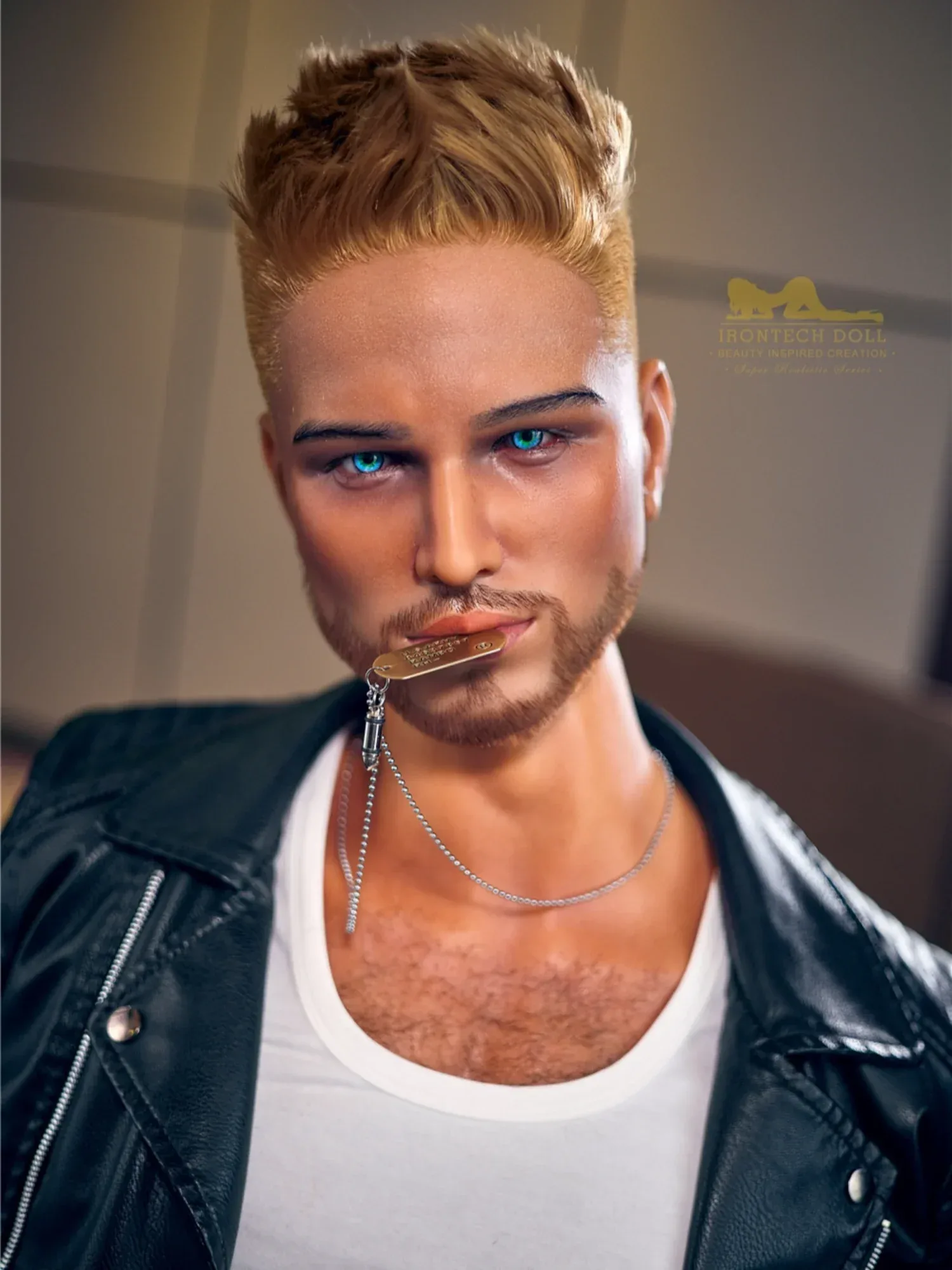 F4549-176cm-40kg Strong Realistic Femboy toy  masturbator Silicone Best Male Sex Doll For Women | Irontech Doll view 7