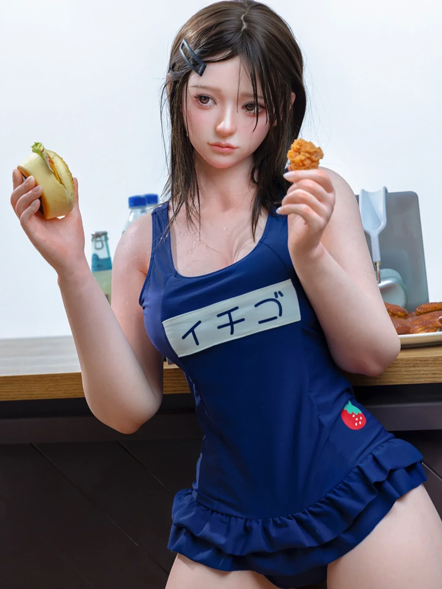 F5766—159cm\/5ft2-35.5kg E Cup Silicone Asian  Sex Doll  | Firefly Diary