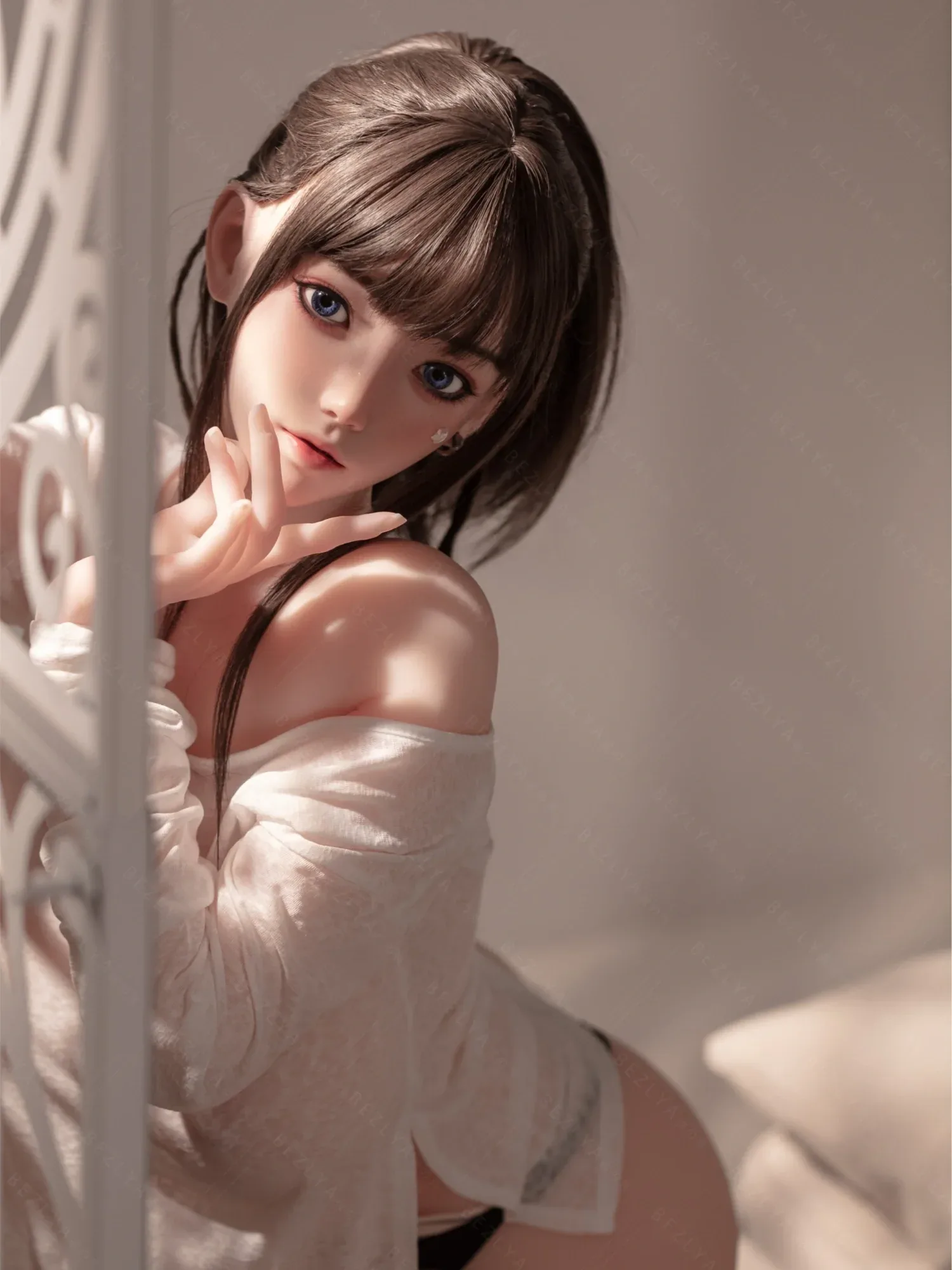 F7151-155cm(5.1ft)-40kg 2.0 G Cup Japanese Young Big Breast Sex Doll – Girl Next Door Style with Triple Pleasure Tunnels｜Bezlya Doll view 3