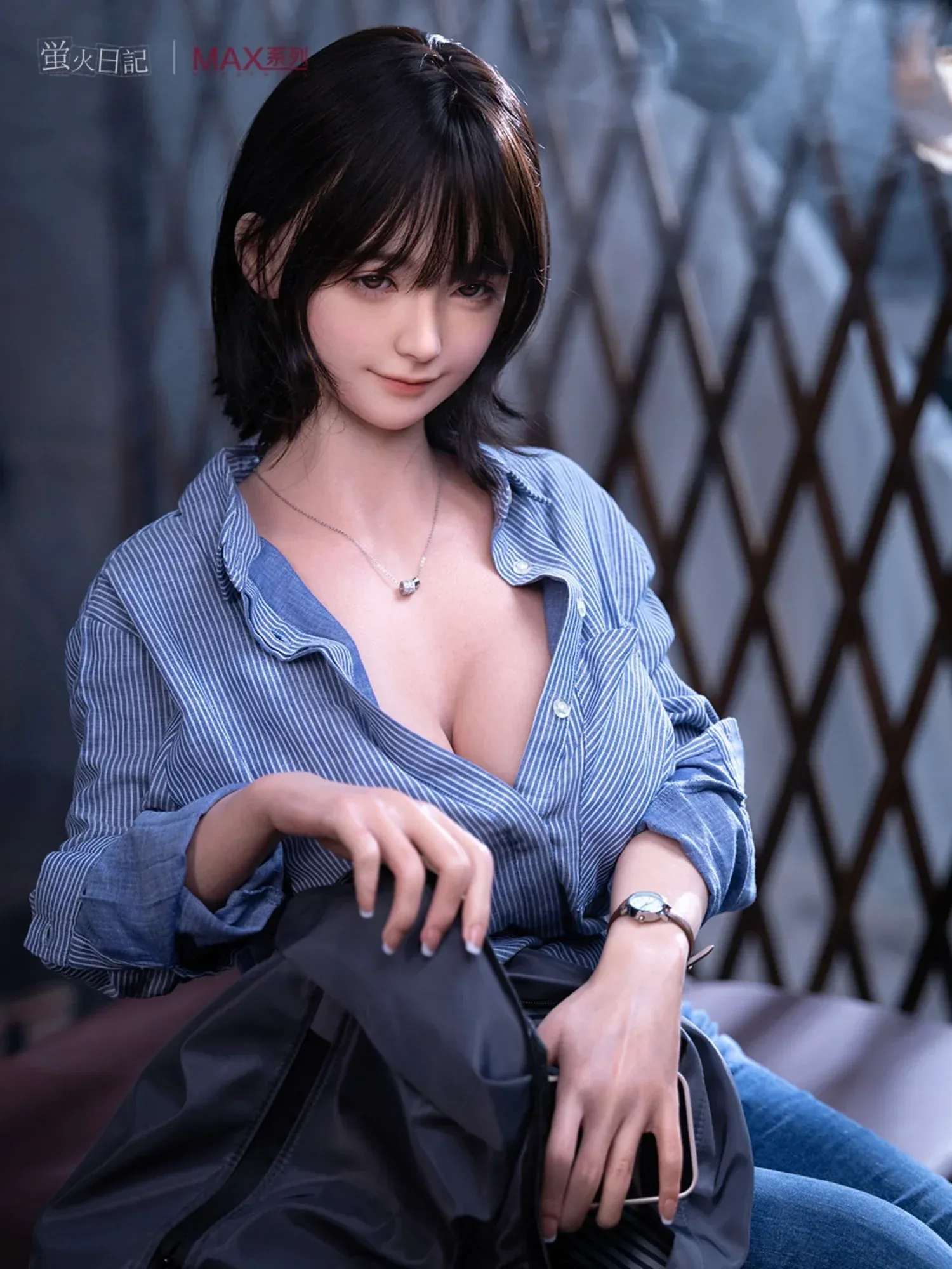 F5728—160cm\/5ft3-31.2kg E Cup Silicone Asian Sex Doll  | Firefly Diary Max