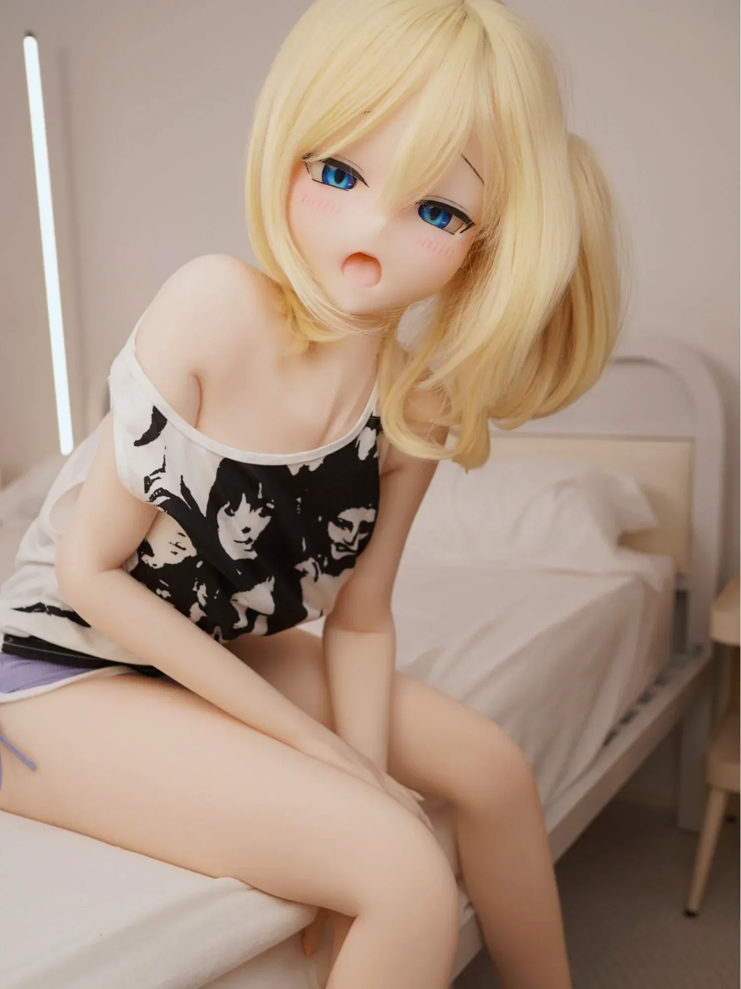 F5722-150cm(4ft9)-29kg Aiko F Cup S-TPE Animes Gel filled Hentai Sex Doll | IROKEBIJIN Doll view 6