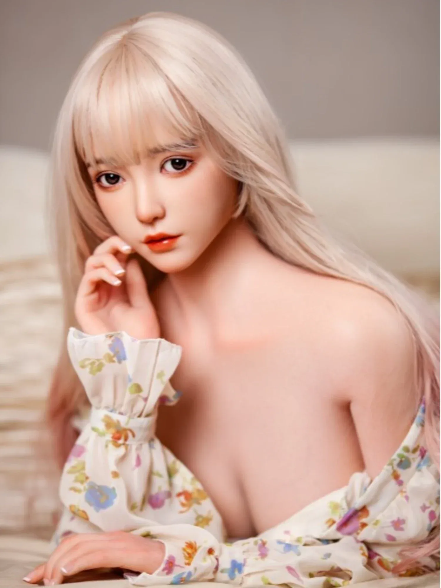 F5882—158cm\/5ft2-38kg C Cup Asian Silicone Head TPE Body Sex Doll | SHEDOLL view 2