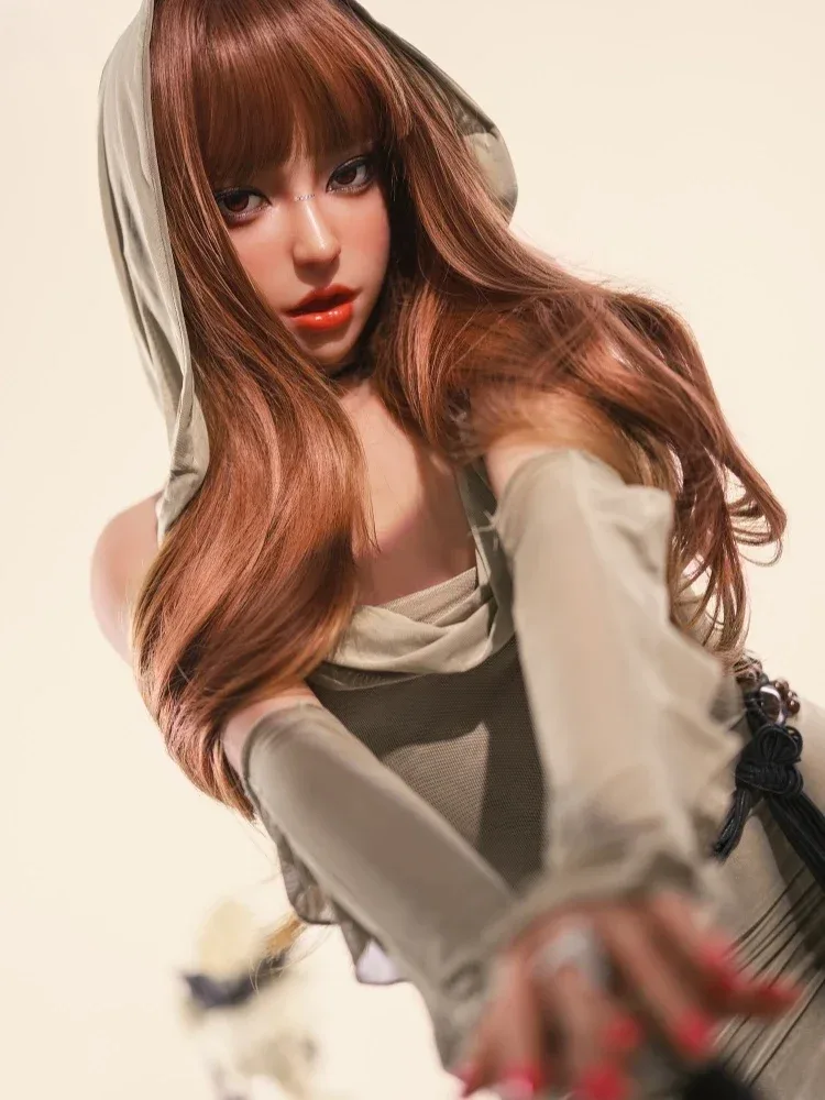 F2326-160cm\/5ft2 A Cup Small Breast ROS Movable Jaw TPE Sex Doll |SY Doll view 5