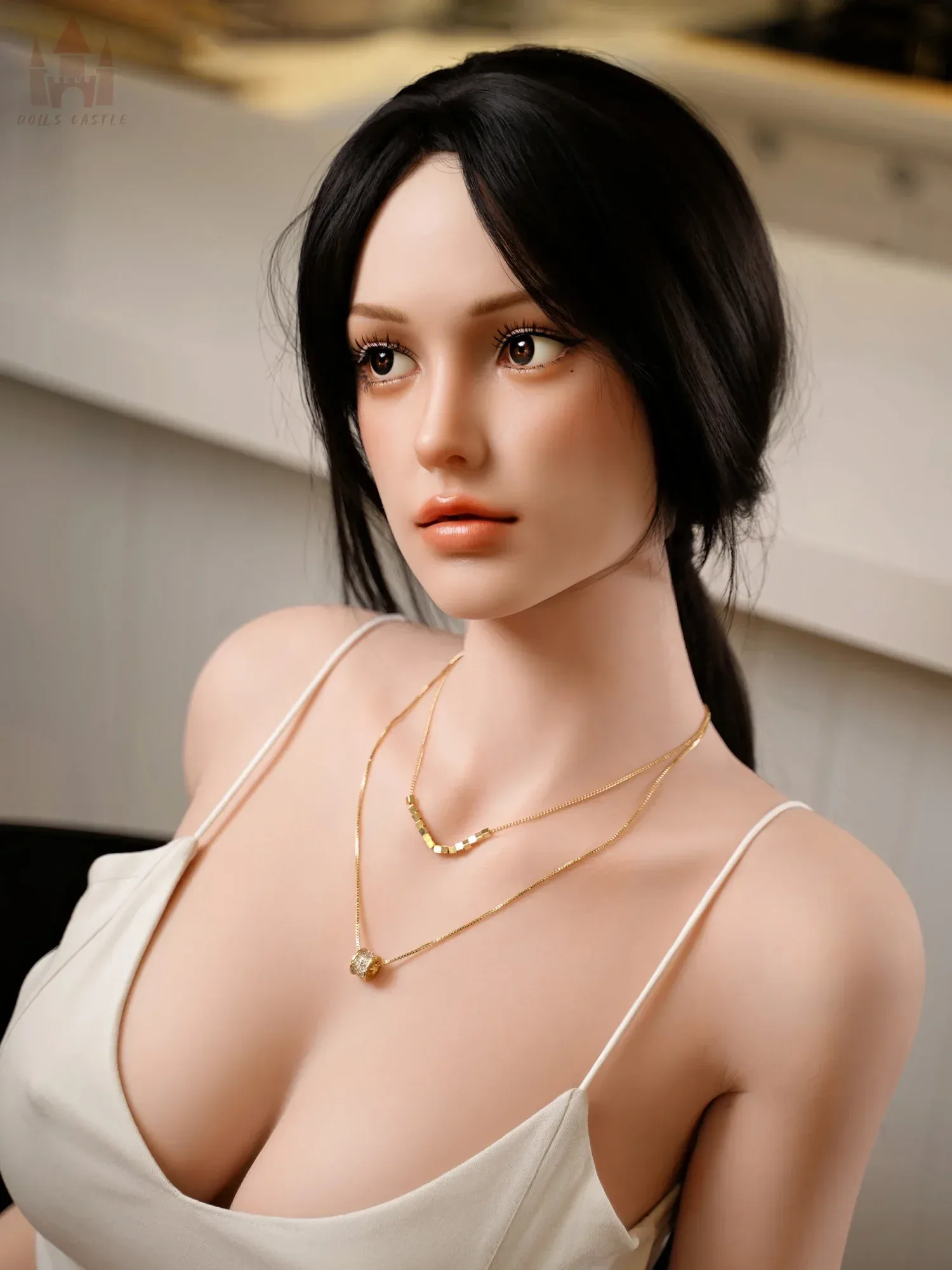 F5699-163cm\/5ft4-33kg E Cup Silicone Sexual Pornstar Sex Doll|Doll Castle view 8