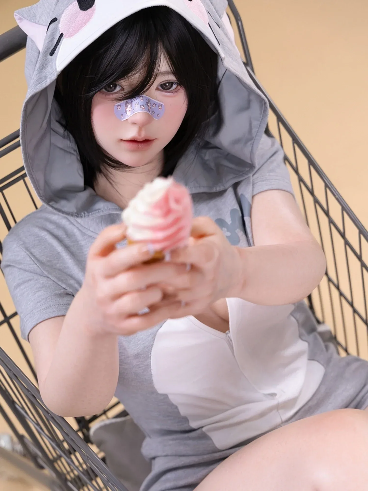 F6329—82.7lbs Firefly Diary A Cup Silicone Cute Young Asian Sex Doll 151cm \/ 4ft9 Small Breasts view 10
