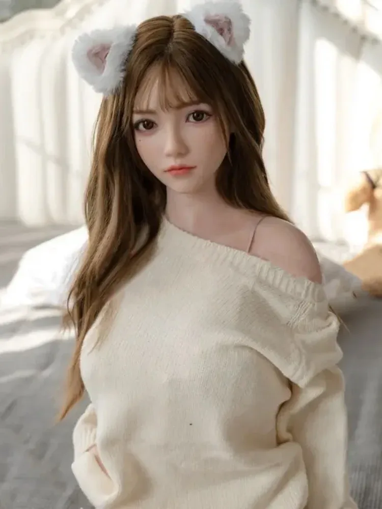 F5012-160cm\/5ft3 D Cup Snowy Asian Cute Silicone Sex Doll | JX Doll view 6