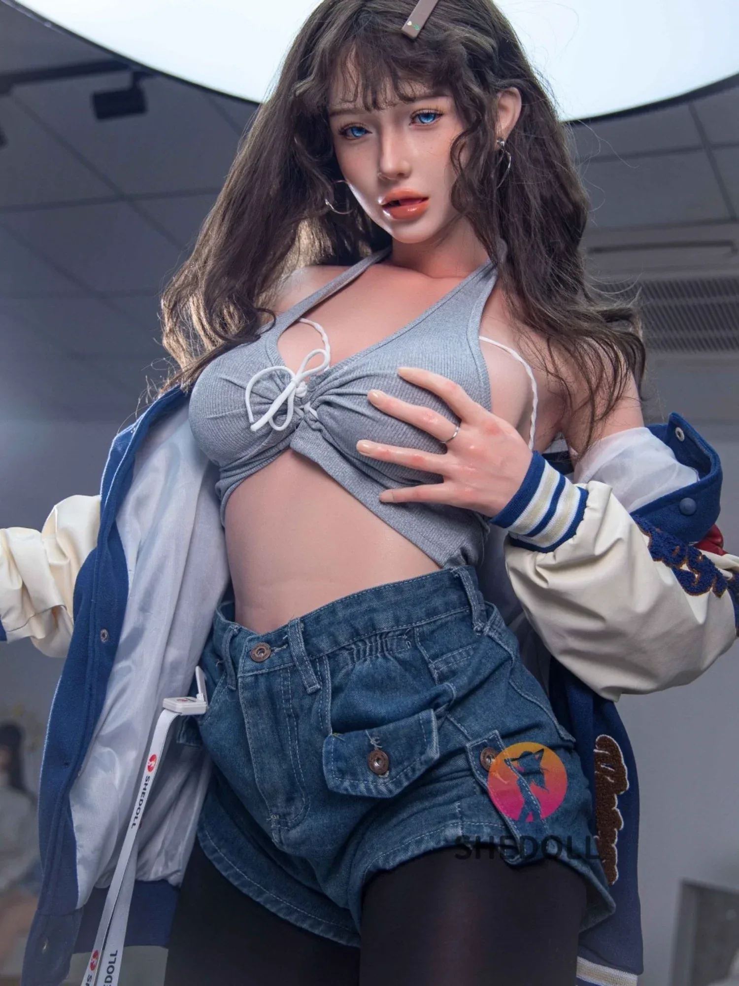 F6038—165cm\/5ft4-56kg E Cup Asian Silicone Sex Doll | SHEDOLL view 2