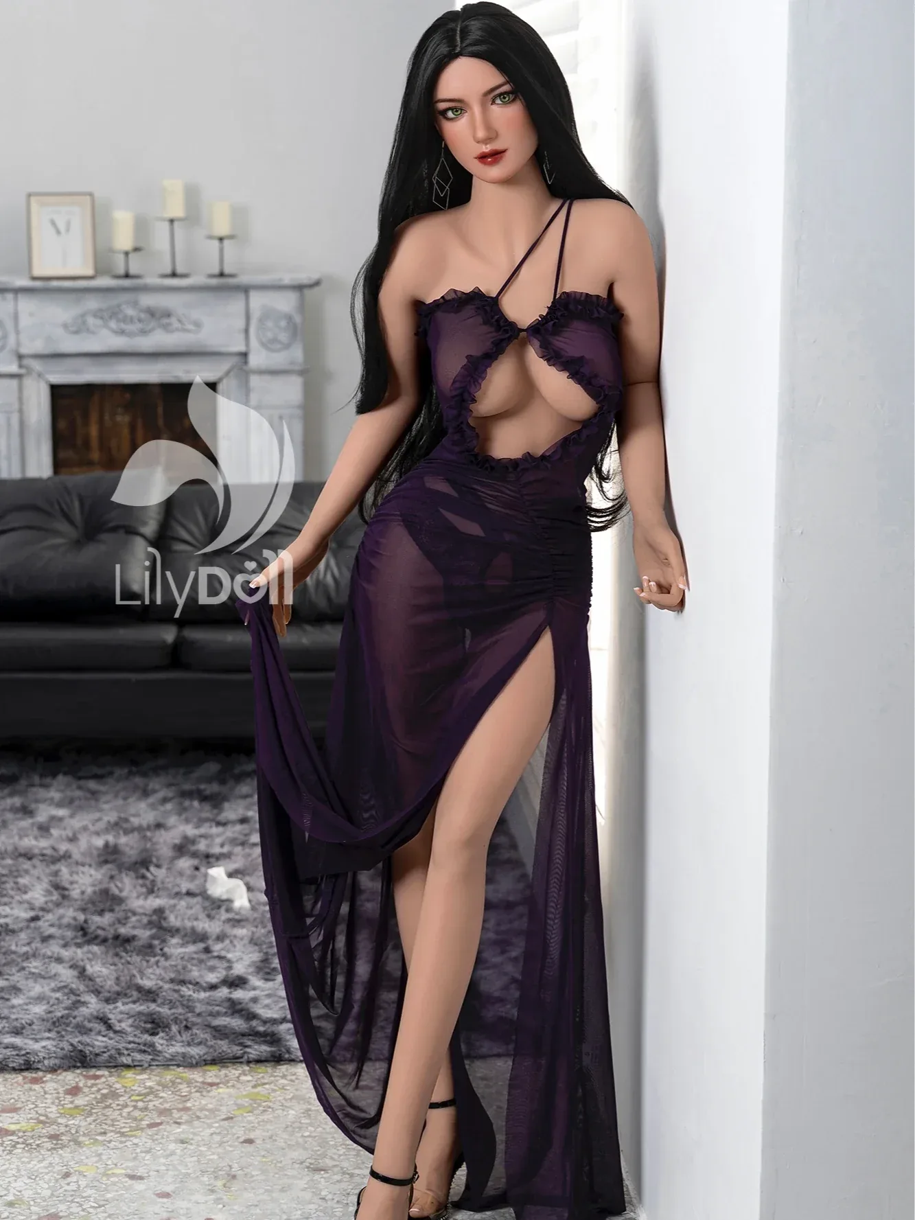F7574—158cm\/5ft2-34kg D Cup TPE Body + Silicone Head Asian Sex Doll | LilyDoll view 4