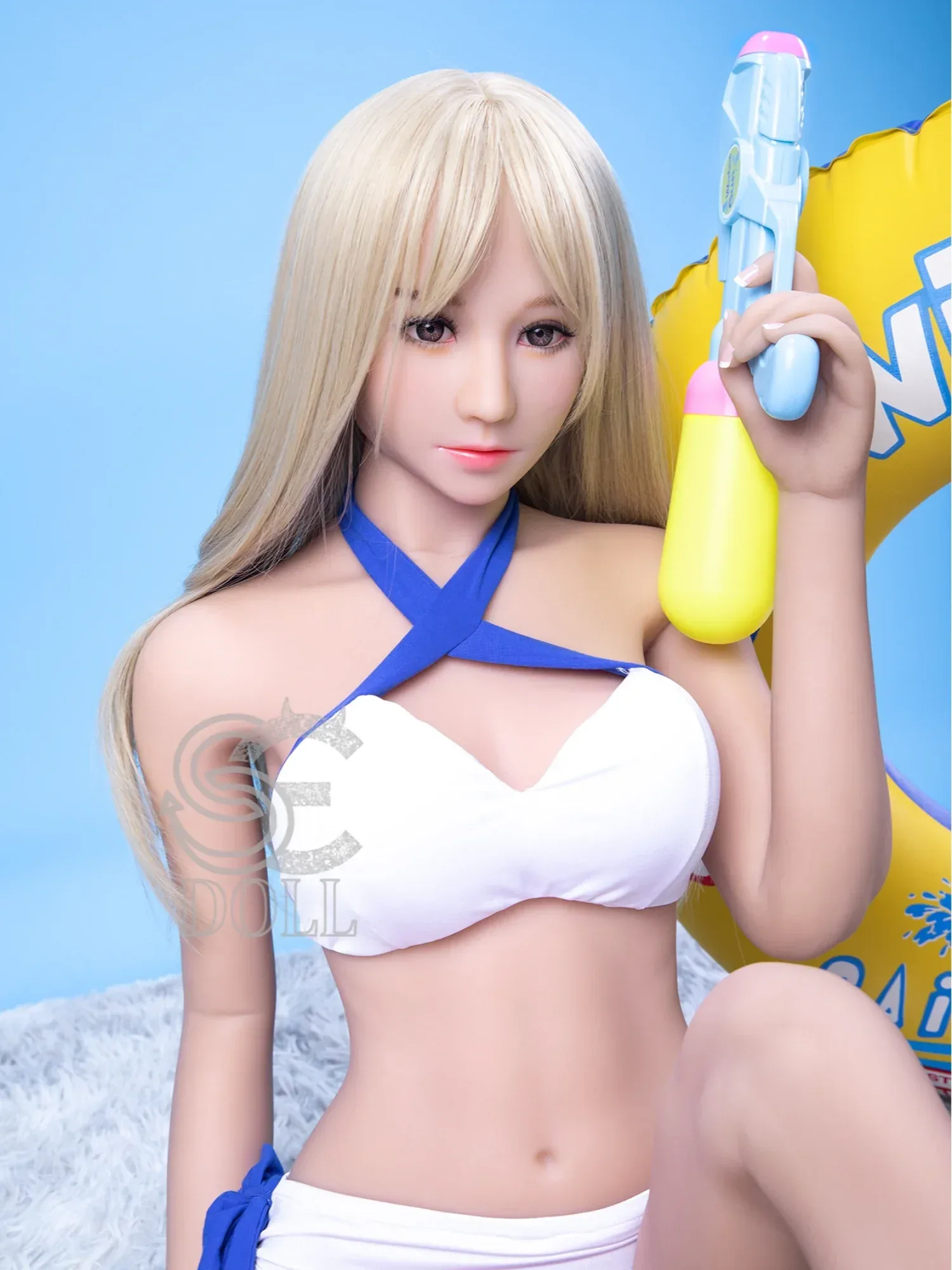 F3739-166cm(5ft5)-34.5kg Cynthia C Cup TPE Blonde European Anime Cute Lolita Teen Sex Doll | SE Doll view 5