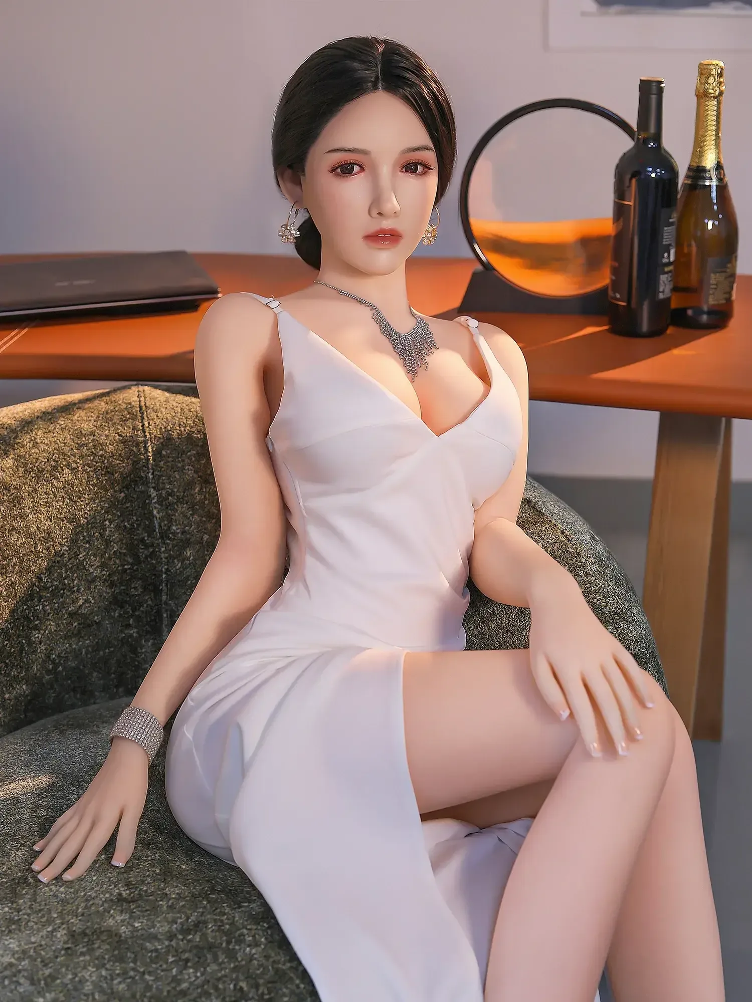 F4639- 166cm(5.4ft) 33kg C Cup Silicone Head Chinese Sex Doll丨SY Doll view 6