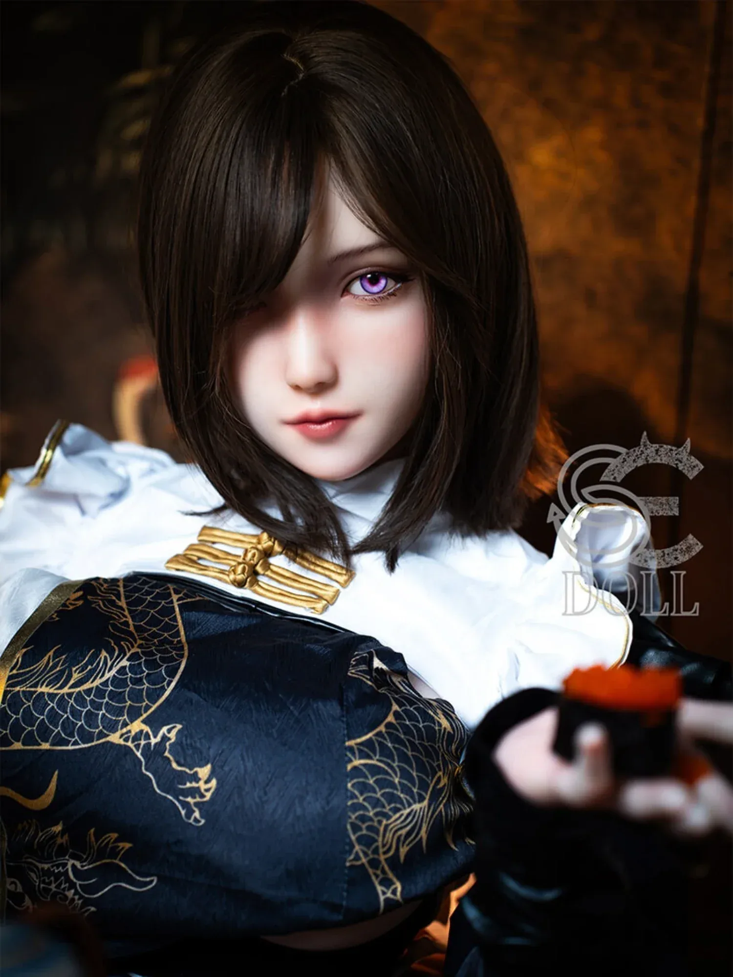 F4670-155cm(5ft1)-23kg Yuuki.I E Cup Silicone Anime Big Breasted Chinese AI Sex Doll Robot | SE Doll view 5