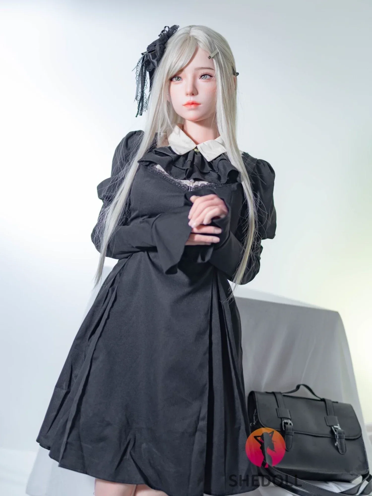 F6011—158cm\/5ft2-47kg C Cup Asian ROS Silicone Sex Doll | SHEDOLL view 9