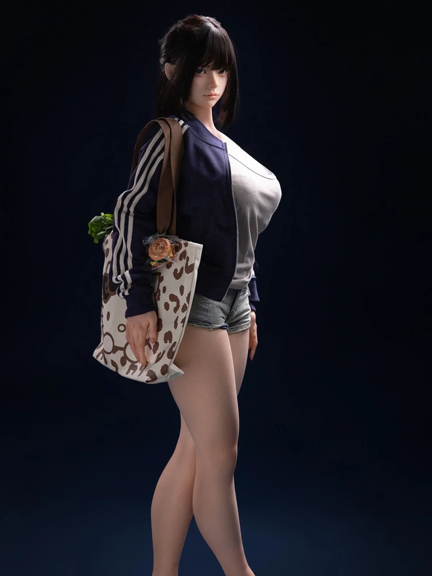 F6230—160cm\/5ft3-31.2kg E Cup Silicone Sex Doll with Large Breasts  | Firefly Diary Max view 12