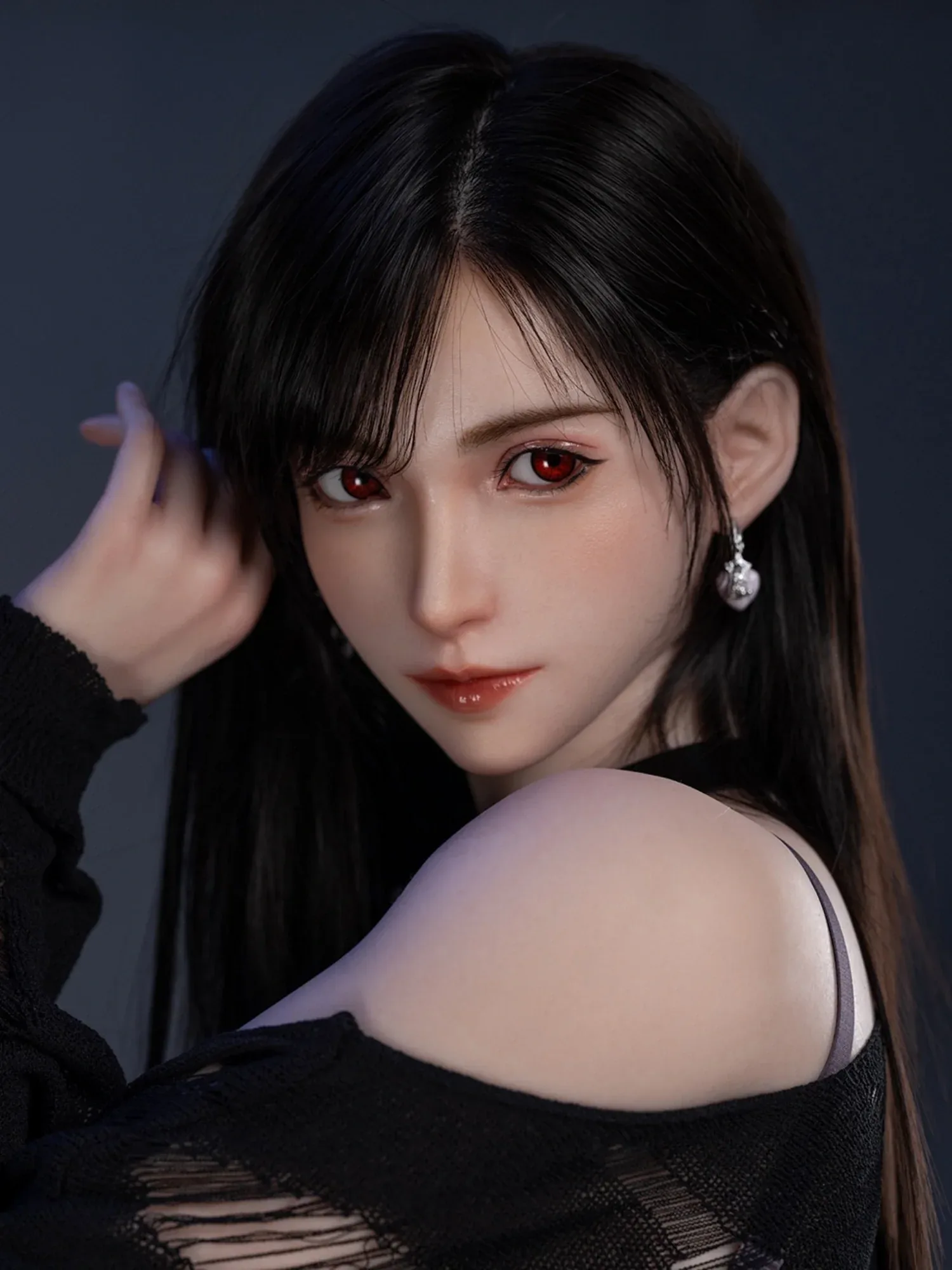 F6309—168cm\/5ft5-35kg F Cup  Silicone Realistic Celebrity Sex Doll Asian  | TOP-CYDOLL