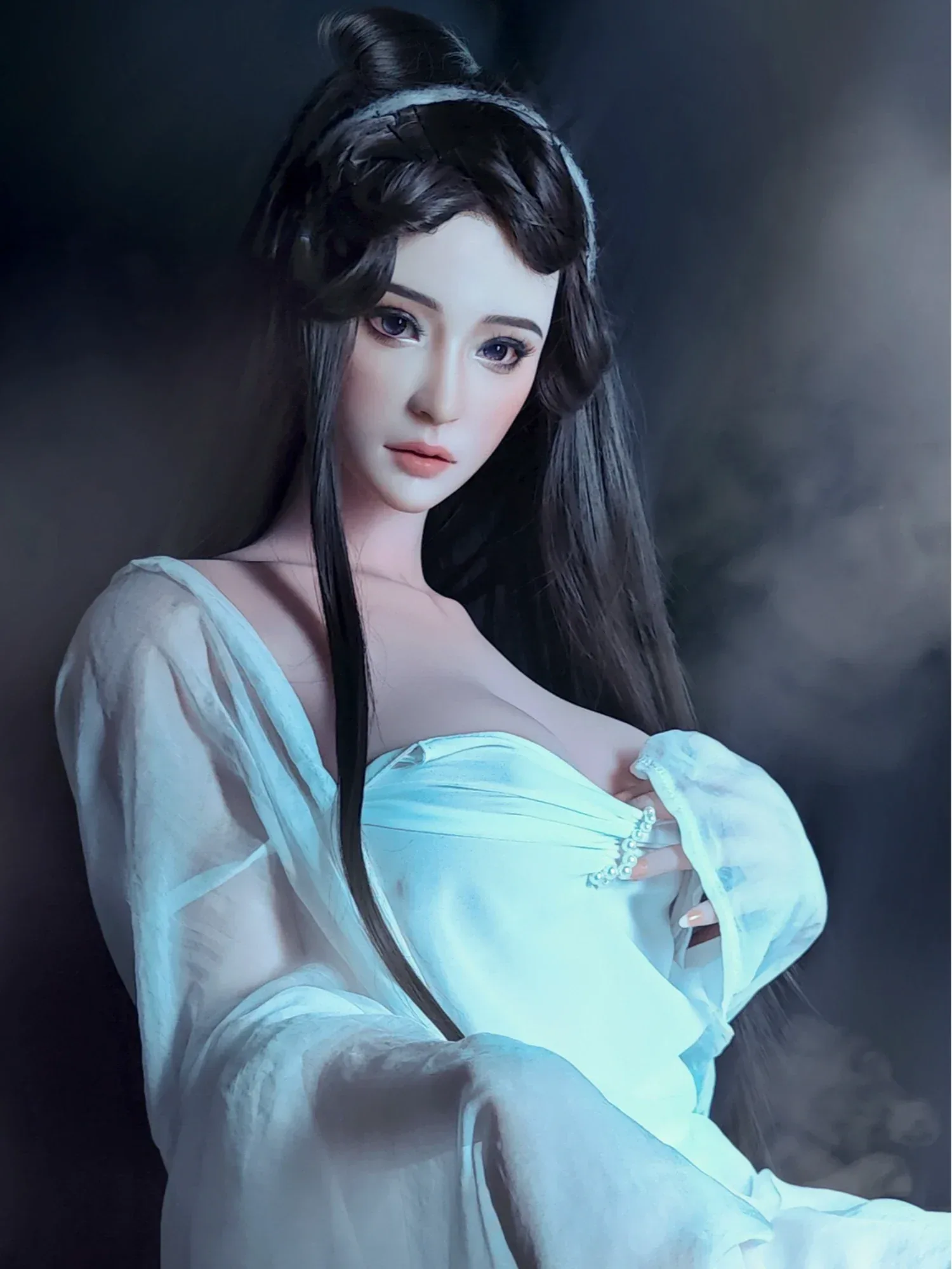 F2197-160cm\/5ft2-36kg Eguchi Masami Silicone Anime Chinese Sex Doll Review丨Elsa Babe view 11