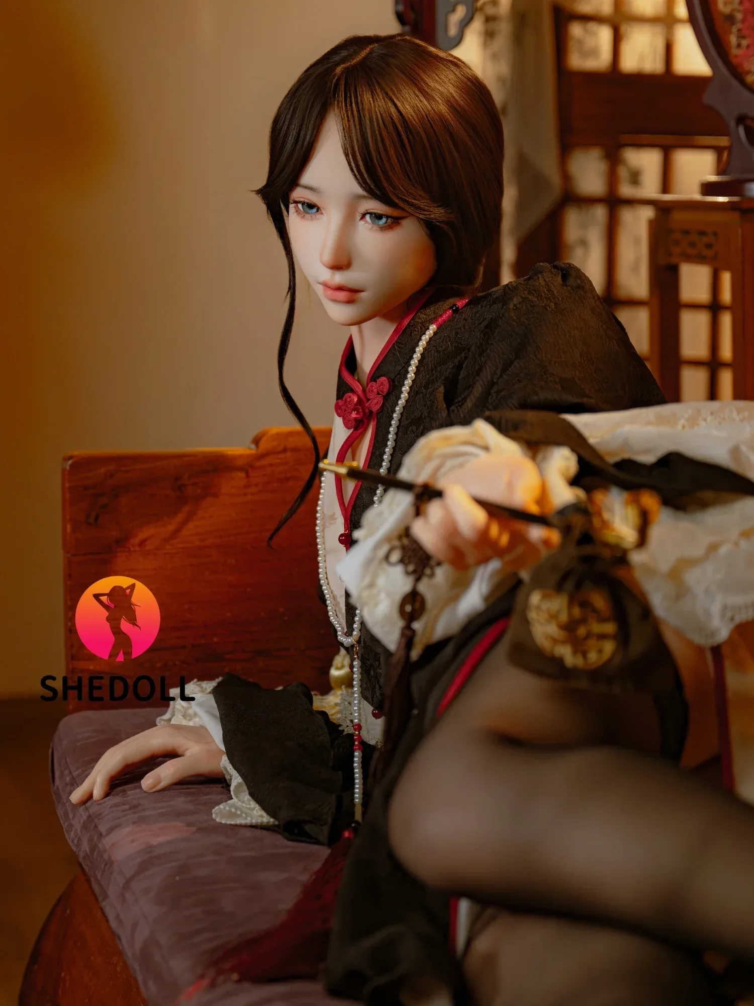 F6166—156cm\/5ft1-44kg E Cup Asian ROS Silicone Sex Doll | SHEDOLL view 3