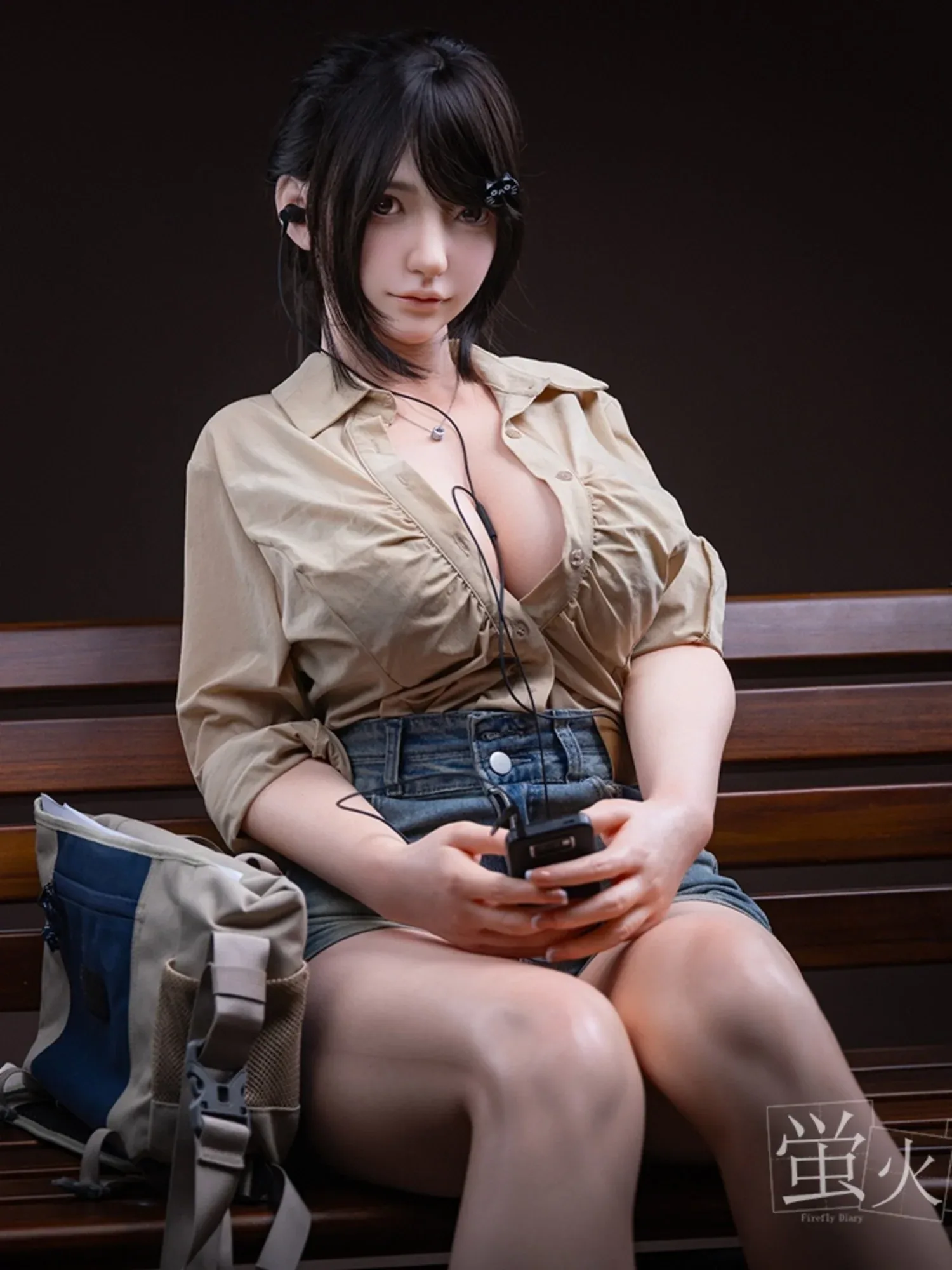 F6157—164cm\/5ft4-30kg G Cup Silicone Asian Sex Doll | Firefly Diary view 8