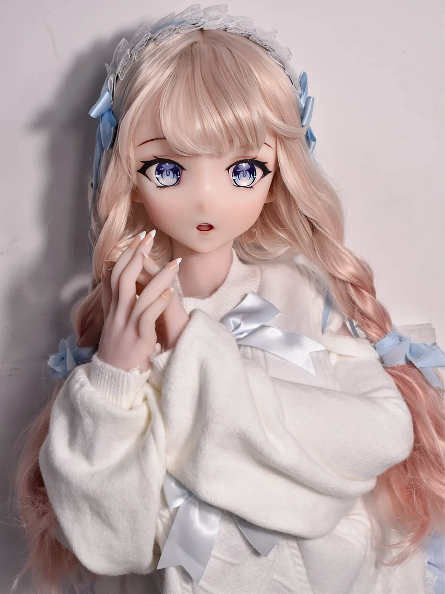 F9218-150cm\/5ft-27.5kg Anime Hentai Silicone Full Body Sex Doll | Elsa Babe
