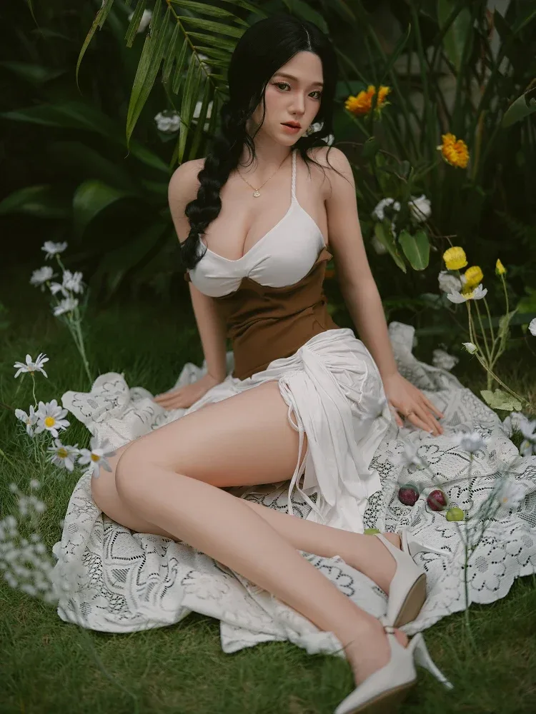 F2532- 164cm(5.4ft) D Cup M26# Sexy ROS Movable Jaw Silicone Sex Doll | SY Doll view 6