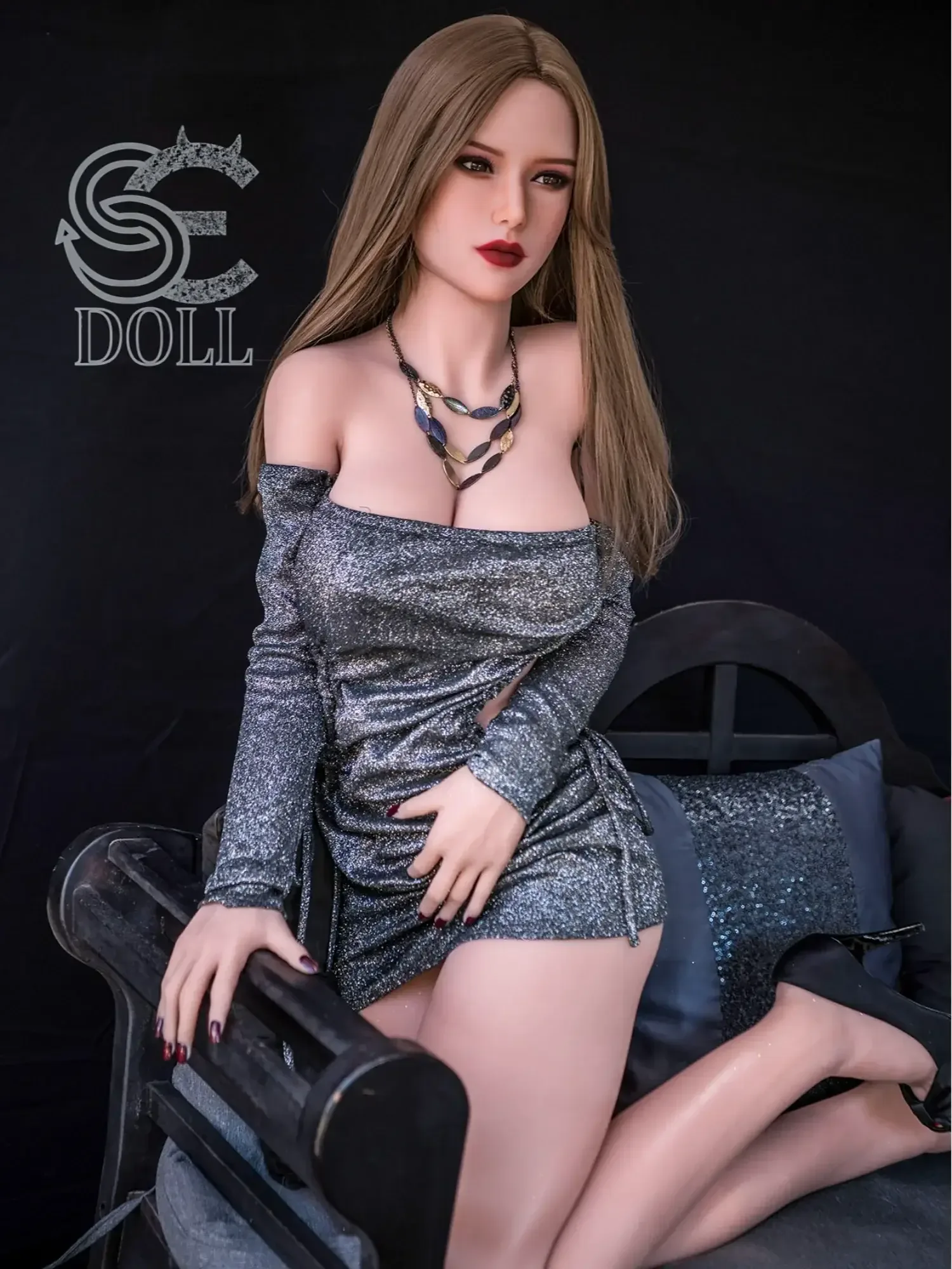 F3692-161cm(5.3ft)-35kg Queena F Cup TPE Blonde Europe Women Love Doll|SE Doll view 4