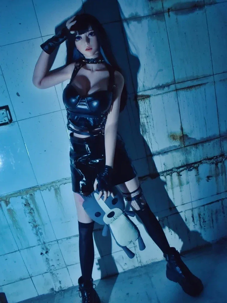 F1538-165cm(5ft4) Fantasy Full Silicone Sexy Anime Sex Dolls |Elsa Babe view 5
