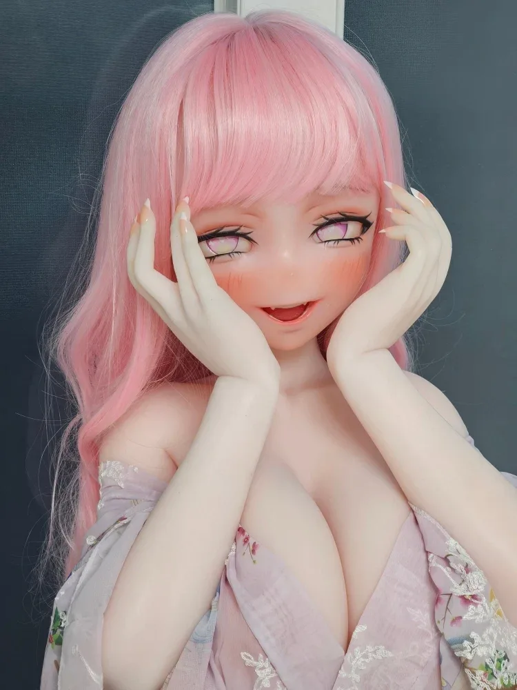 F8149-150cm\/5ft-27.5kg  Silicone Anime Sex Doll | Elsa Babe