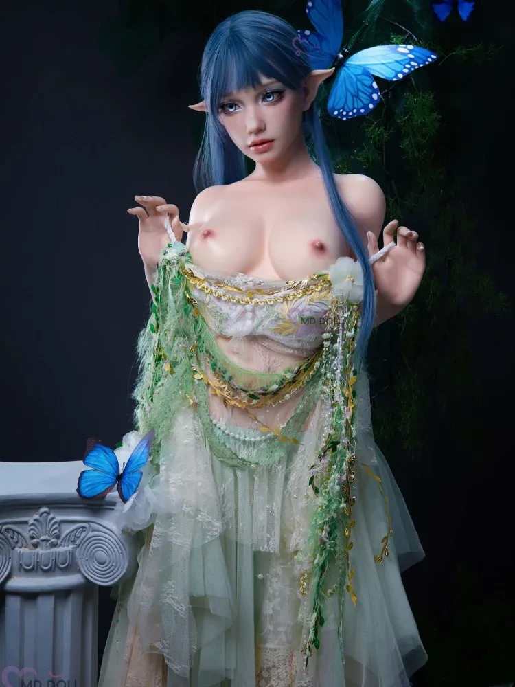 F8078-150cm\/5ft-27kg M24 Medium Chest Elf Silicone Sex Doll | MD Doll view 9