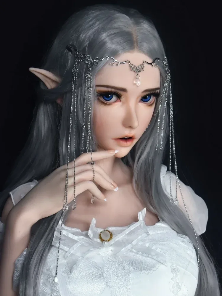 F1536-165cm(5ft4)-34.7kg Fantasy Full Silicone Sexy Anime Hentai Sex Dolls |Elsa Babe view 3