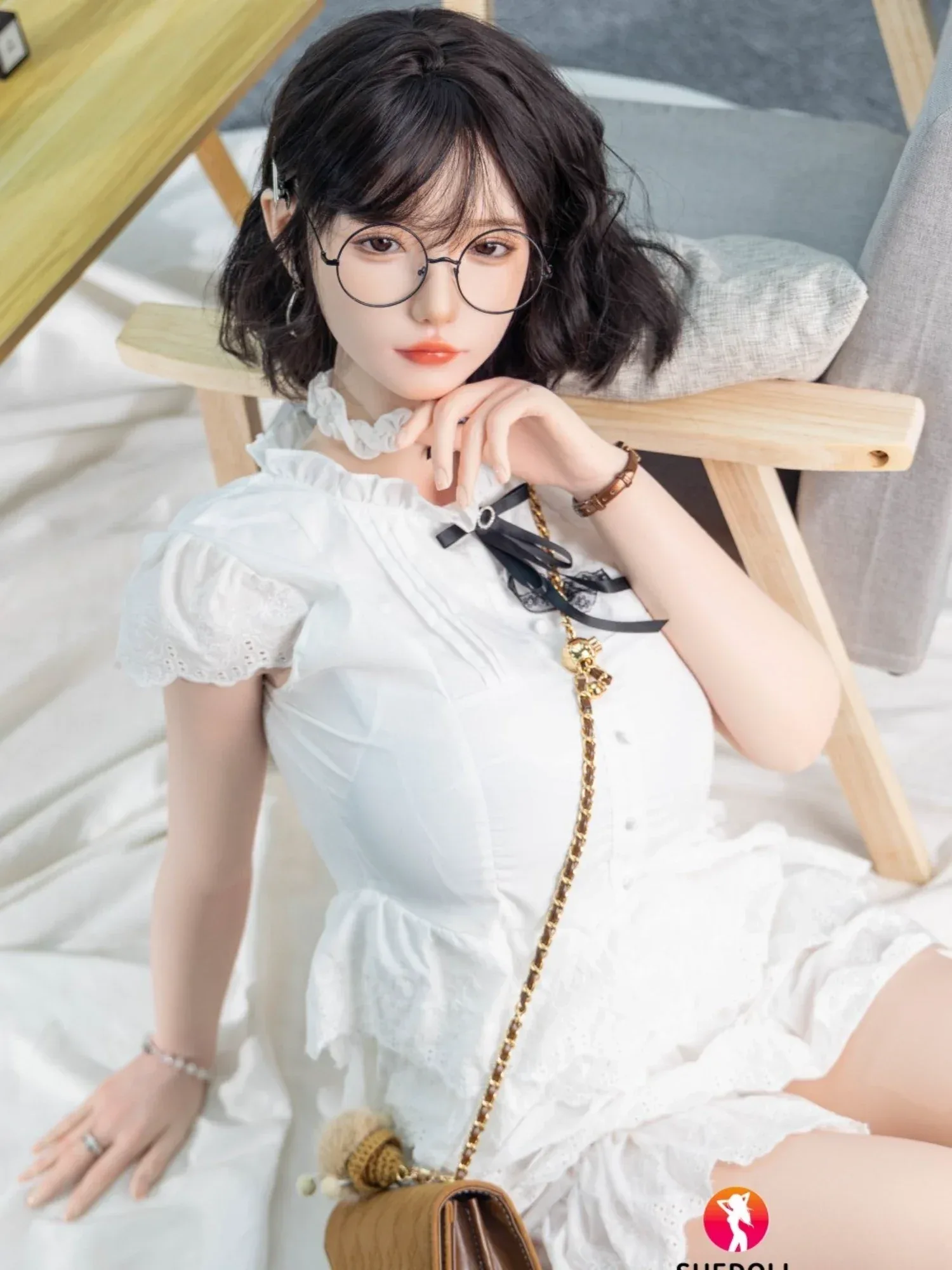 F6041—165cm\/5ft4-56kg E Cup Asian ROS Silicone Sex Doll | SHEDOLL