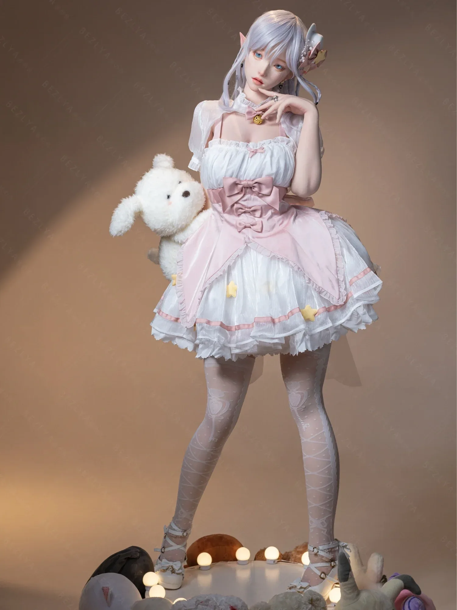 F7155-155Mcm(5.1ft)-38kg 2.2cf E Cup Mini ROS Silicone Asian Anime celebrity Sex Doll|AITIA Doll view 8