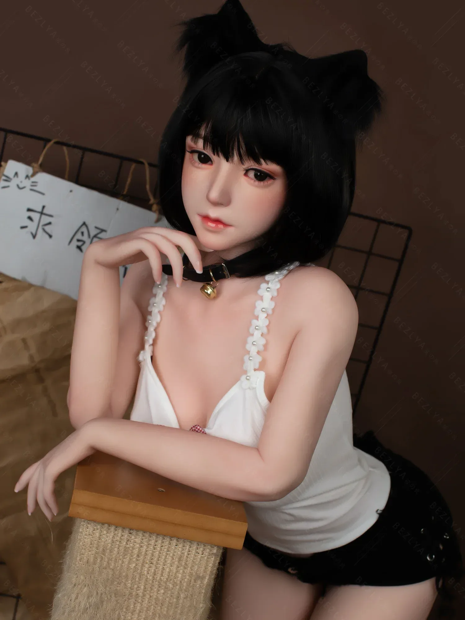 F4705-160cm(5.3ft)-34kg 2.0 B Cup Asian Robot Chinese Silicone Head Sex Doll|Bezlya Doll view 3