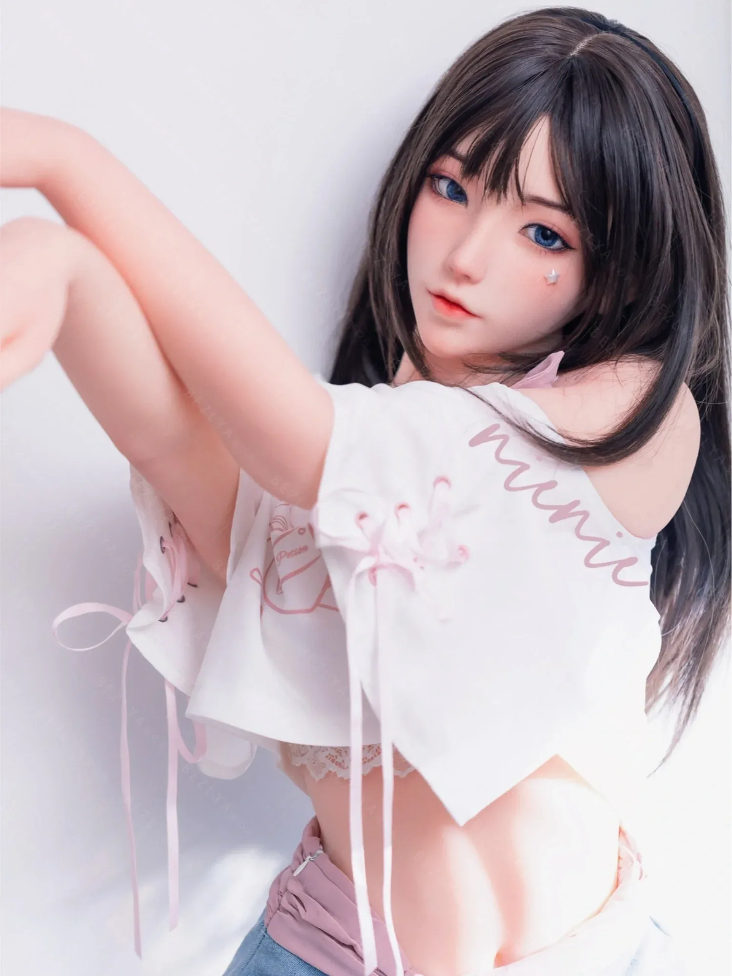 F7127-155Rcm(5.1ft)-37kg 2.0 A Cup Silicone Cute Japanese Young Sex Doll|Bezlya Doll view 8