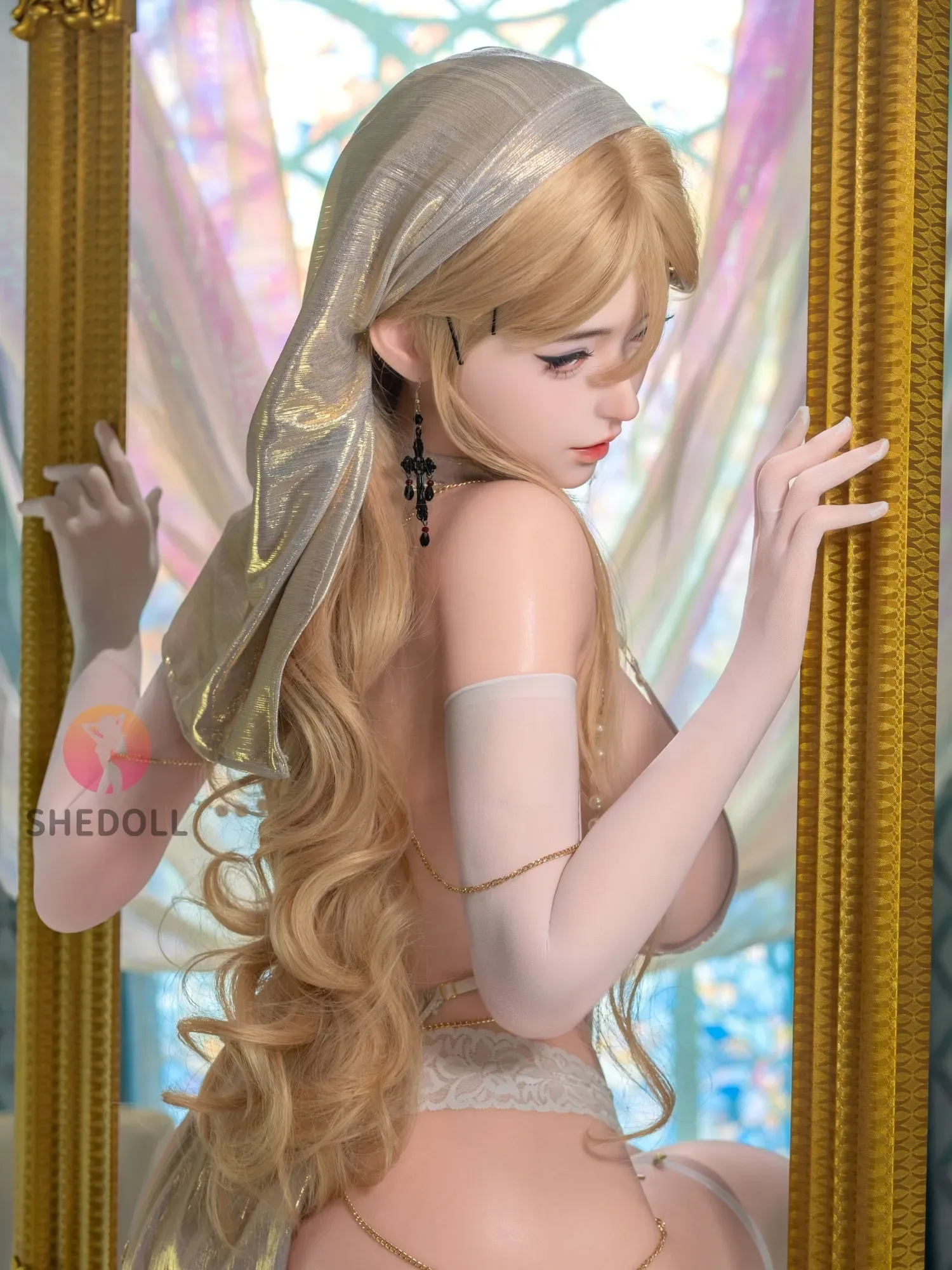 F6227—163cm\/5ft4-51kg H Cup Asian ROS Silicone Sex Doll | SHEDOLL view 6