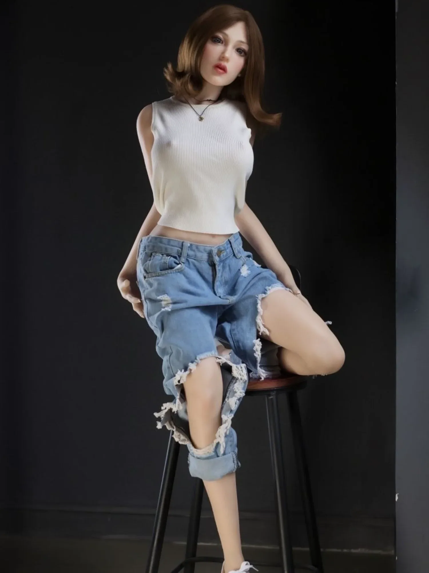 F5850—150cm\/5ft-28kg E Cup Asian Silicone Sex Doll | IL DOLL view 7
