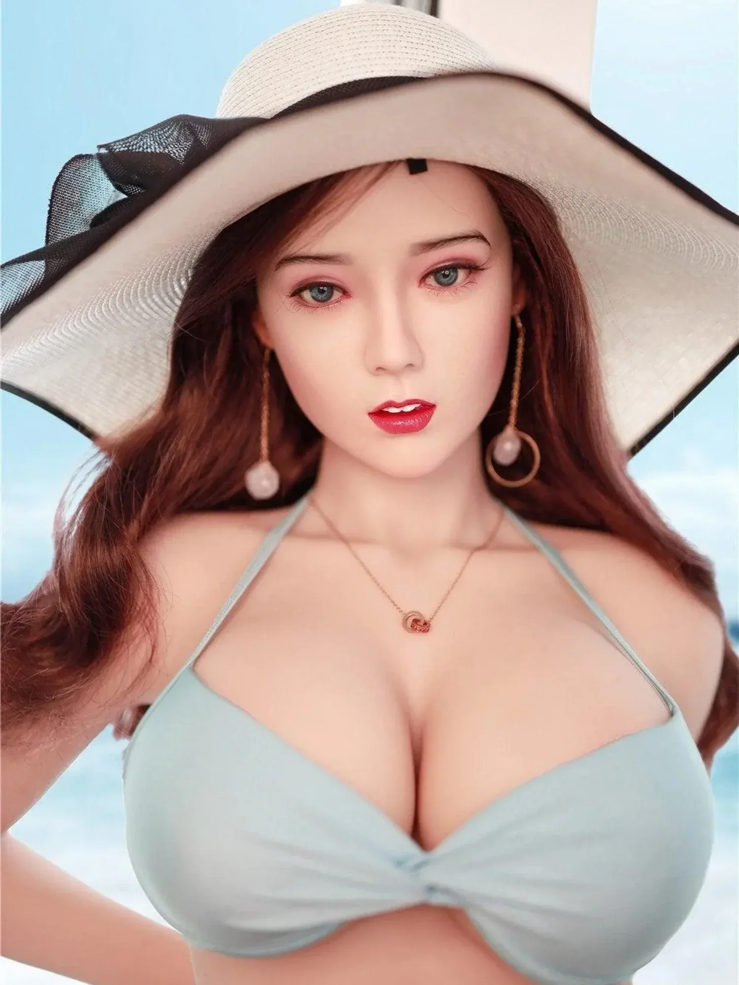 F6249-165cm(5ft4)-36kg  Large Breasts TPE Realistic Sex Doll | Rui Mei view 7