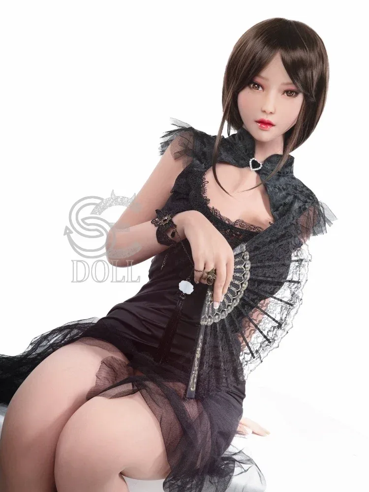 F913-161cm(5.3ft)-35kg Luis F Cup TPE Big Tits Brunette Asian Chinese Woman Love Doll|SE Doll view 6