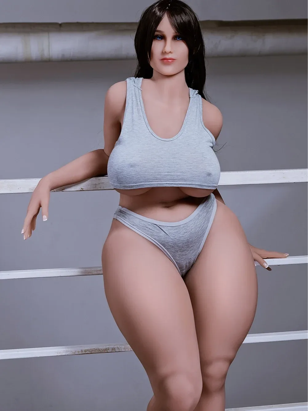 F2383a-157cm\/5ft1-52kg H Cup #114 Great Fat Huge Ass human sex doll TPE bbw sex doll  |SY Doll view 4