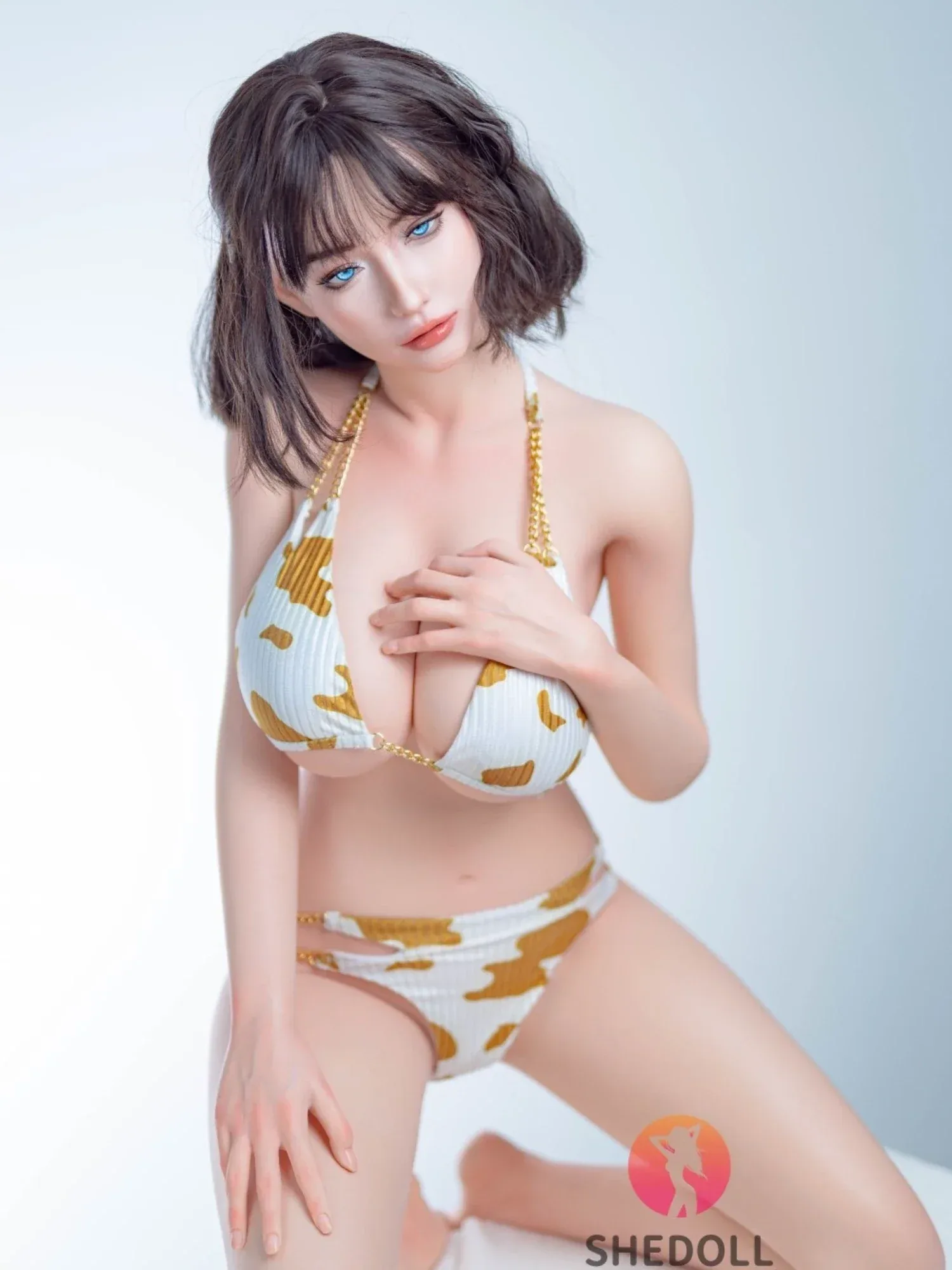 F6025—163cm\/5ft4-51kg H Cup Asian ROS Silicone Sex Doll | SHEDOLL view 4