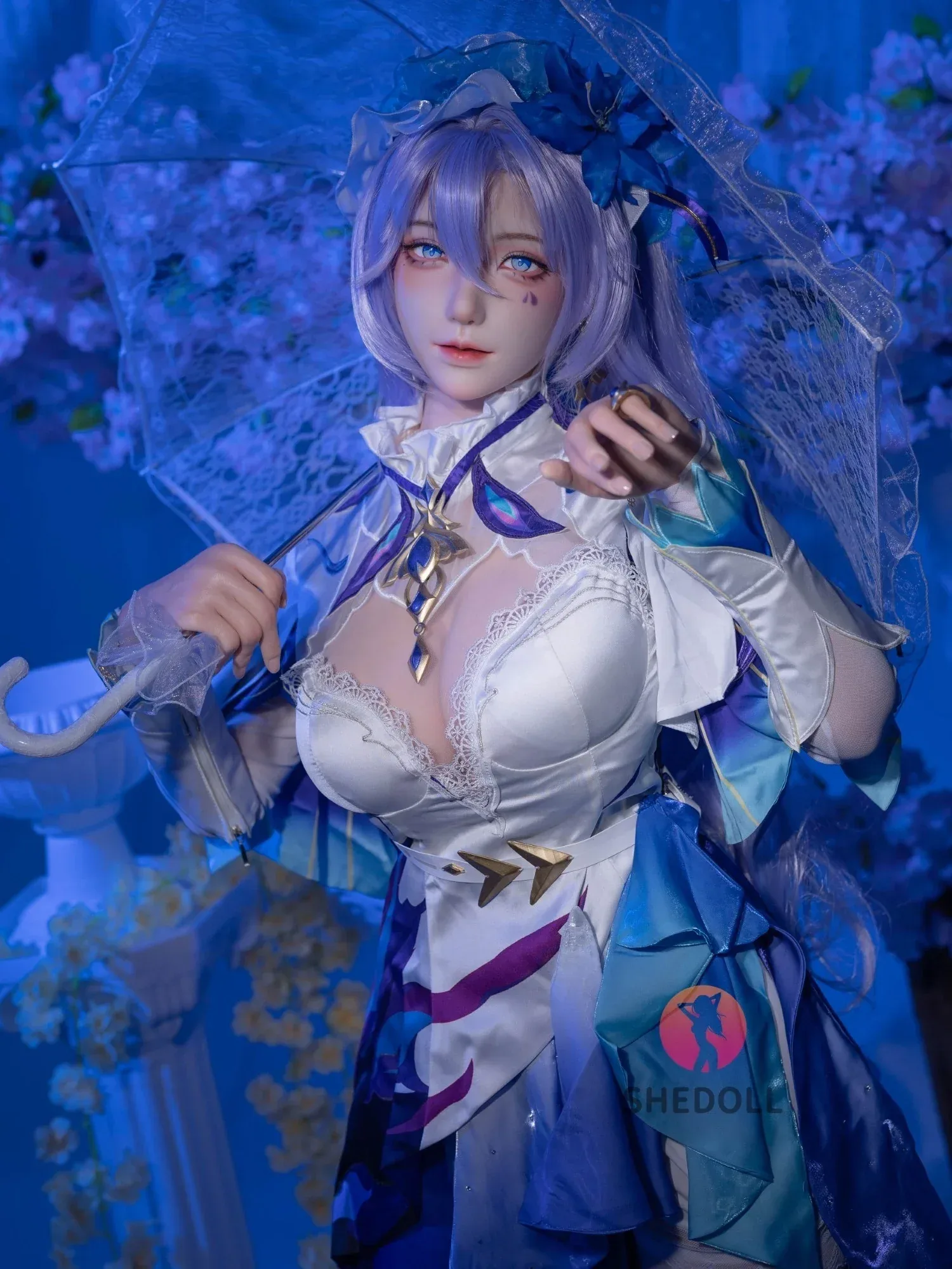 F6053—163cm\/5ft4-51kg H Cup Asian ROS Silicone Sex Doll | SHEDOLL view 2