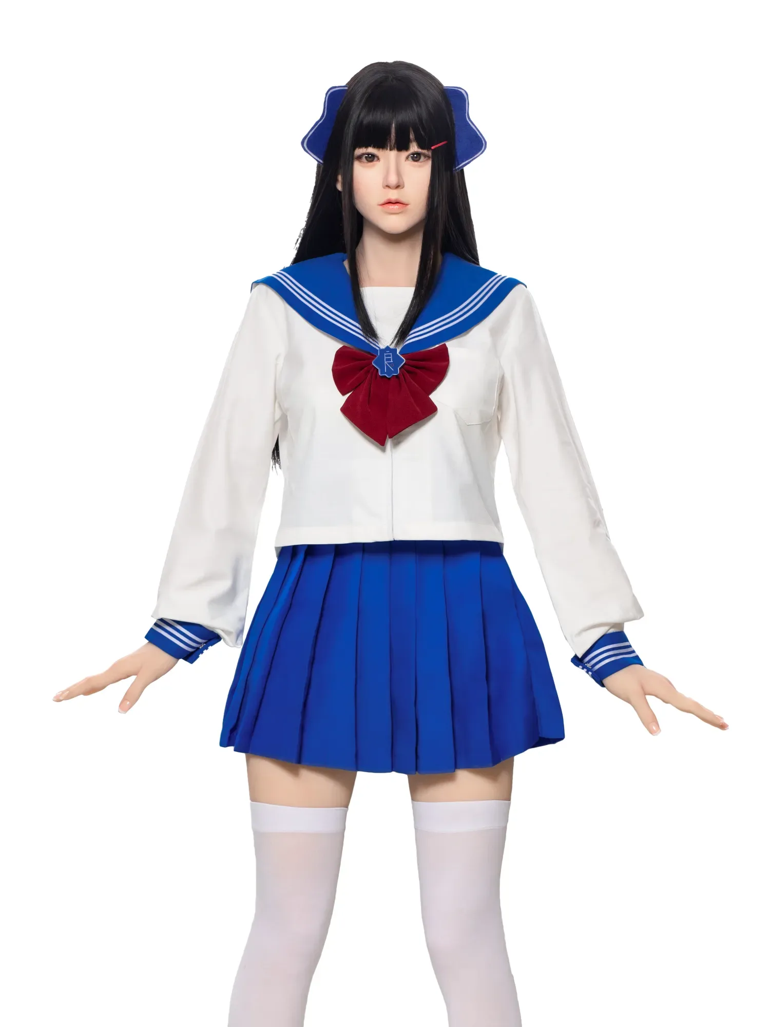 F4701-163cm(5.4ft)-40kg 2.0 G Cup Mini Asian Chinese Silicone Head Sex Doll|Bezlya Doll view 2