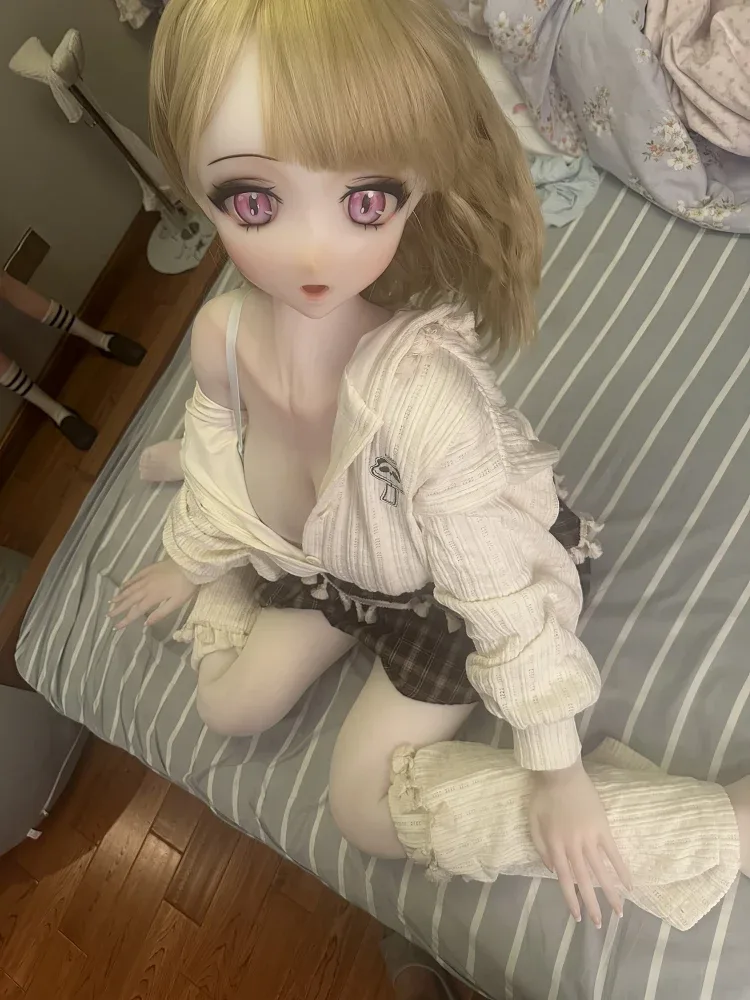 F8195-165cm\/5ft4-34.7kg Silicone Anime Sex Doll|Elsa Babe view 4