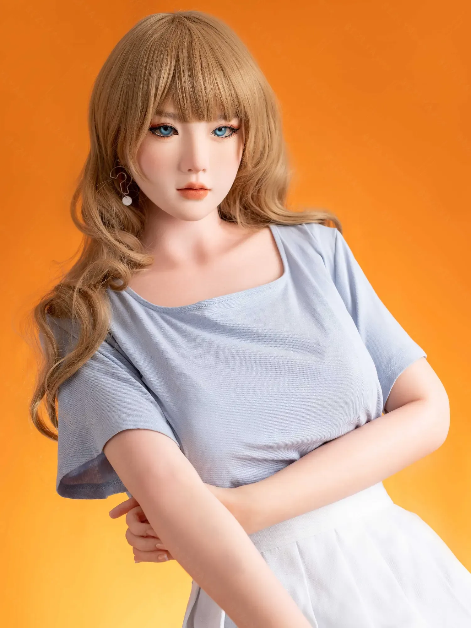 F4738-168cm(5.6ft)-39kg 2.1 C Cup Robot Full Silicone Adult Asian Chinese Sex Doll｜Bezlya Doll view 3