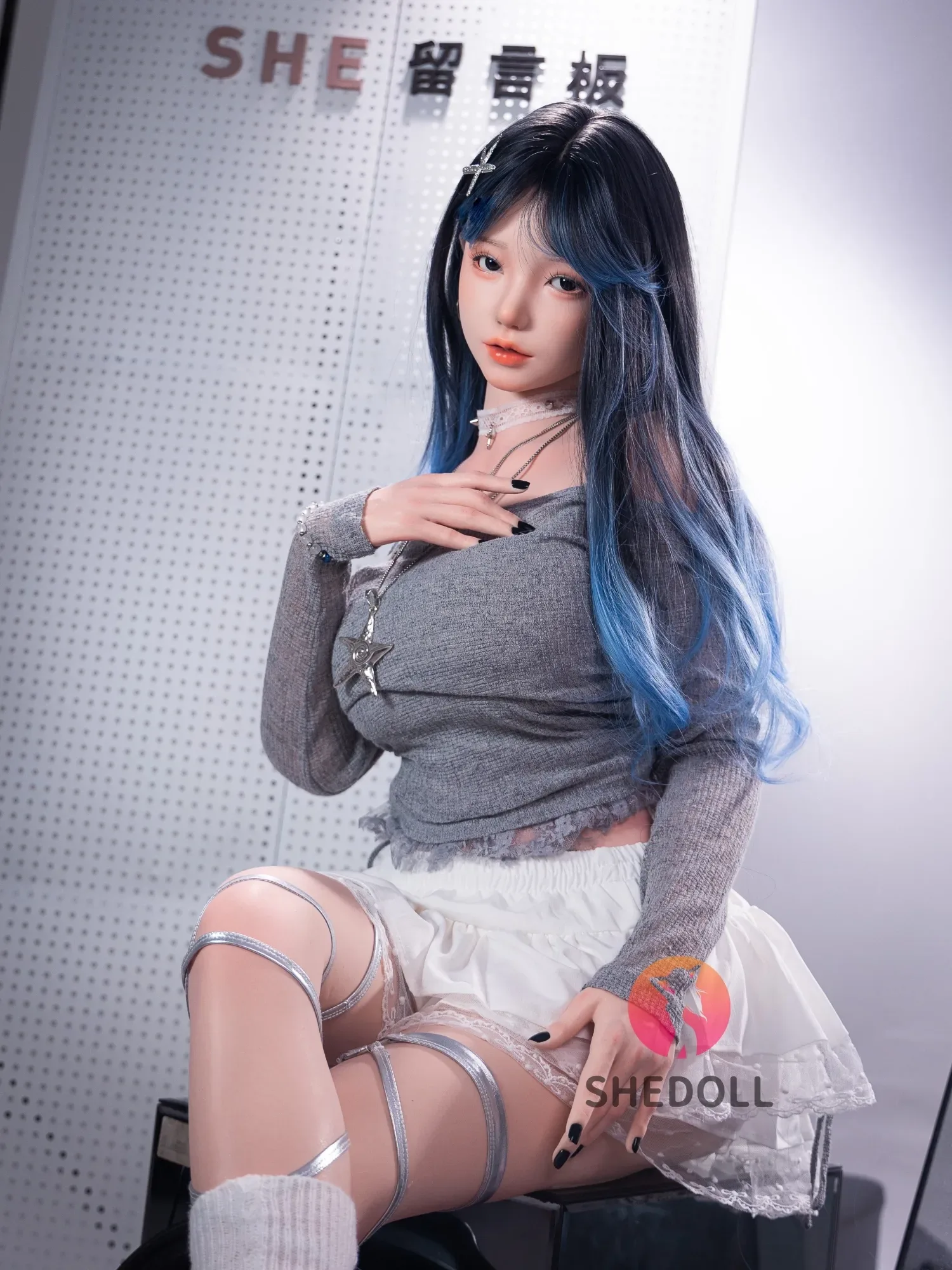 F6172—168cm\/5ft5-47kg D Cup Lifelike Asian ROS Silicone Sex Doll | SHEDOLL view 6