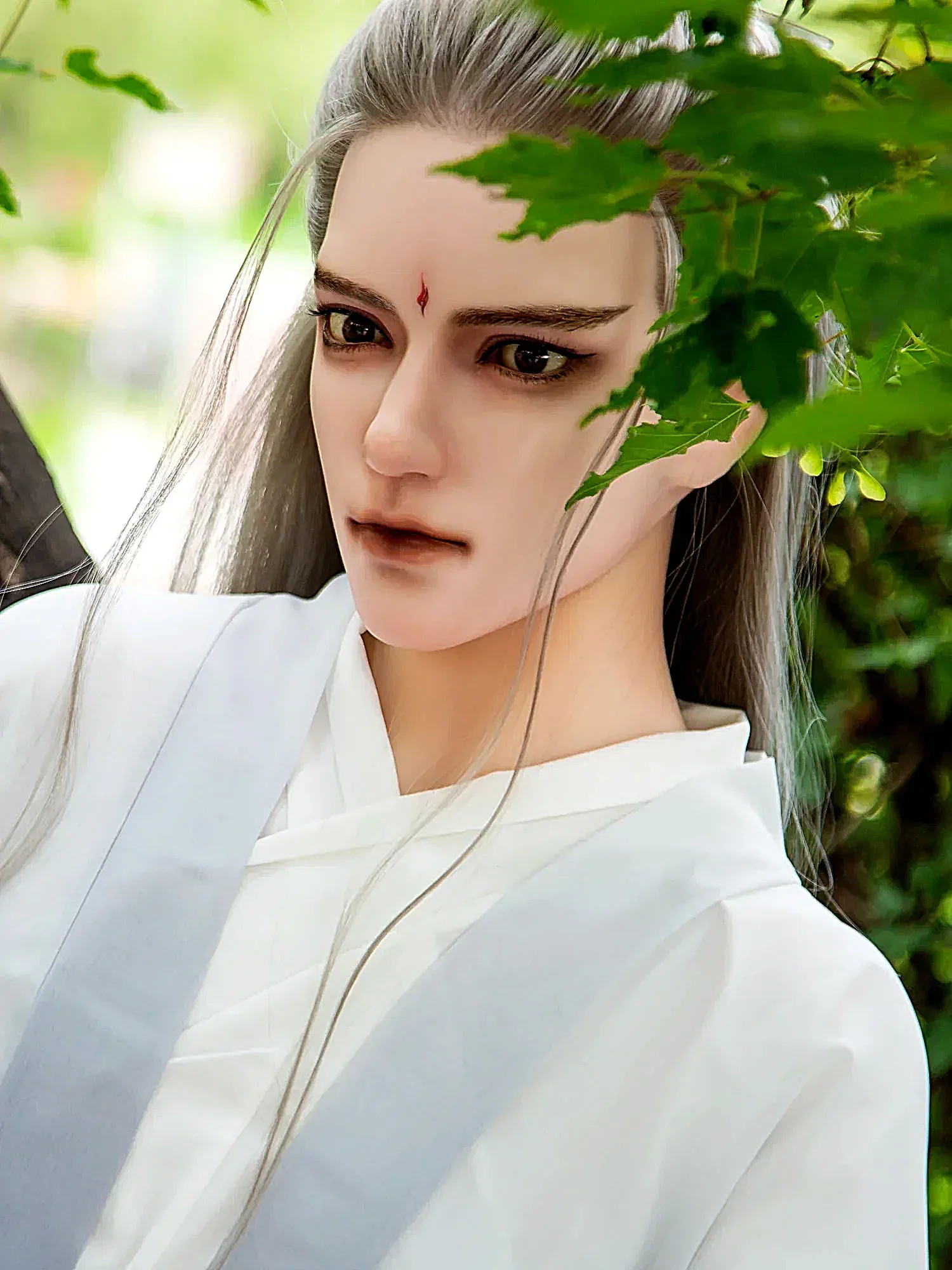 F4608-165cm\/5ft5-40kg Full Size Femboy Sex Doll with Silicone Head - Qita doll