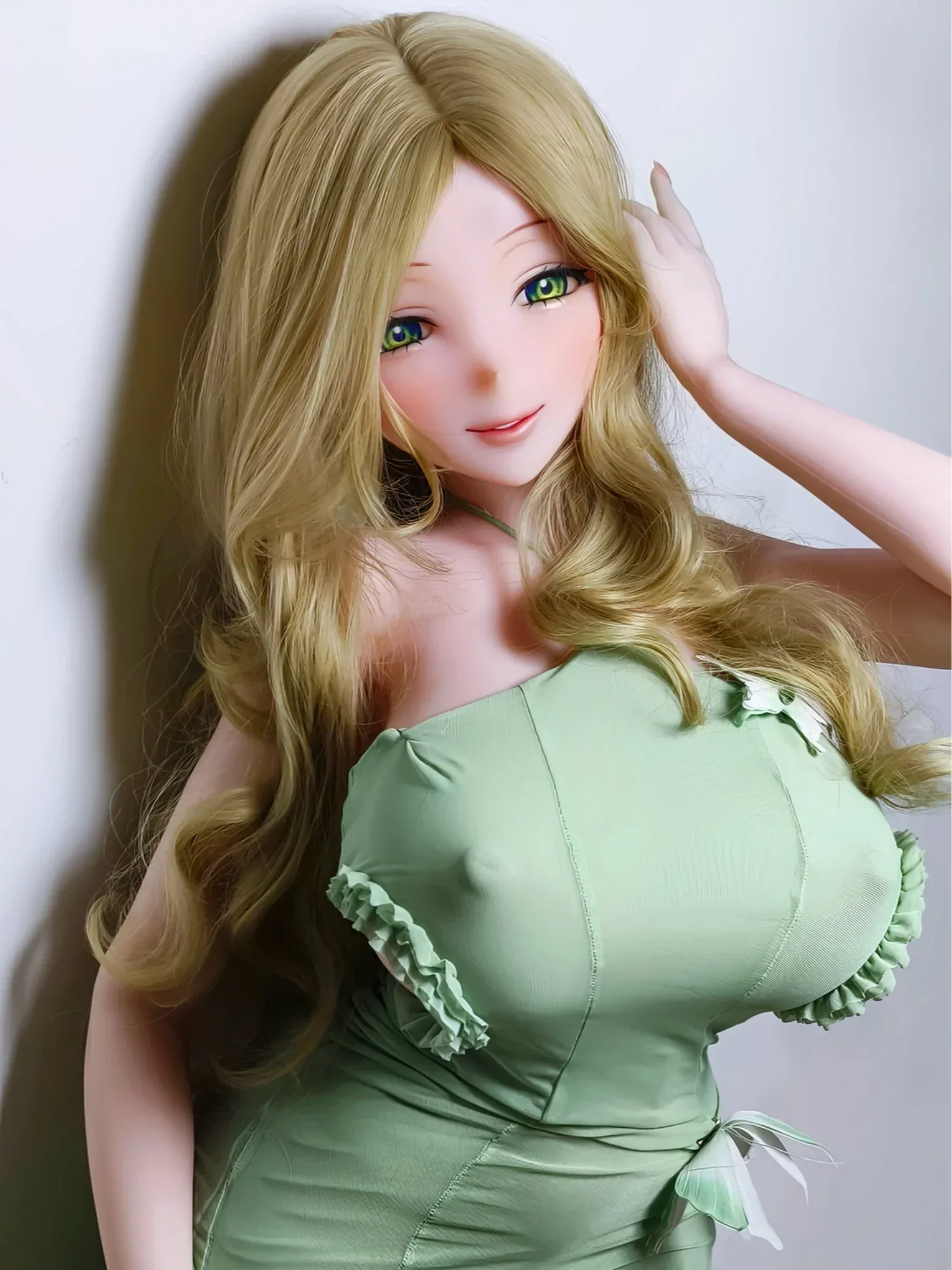 F9326-163cm\/5ft4-39kg Silicone Anime Life Sized Sex Dolls | Elsa Babe view 4
