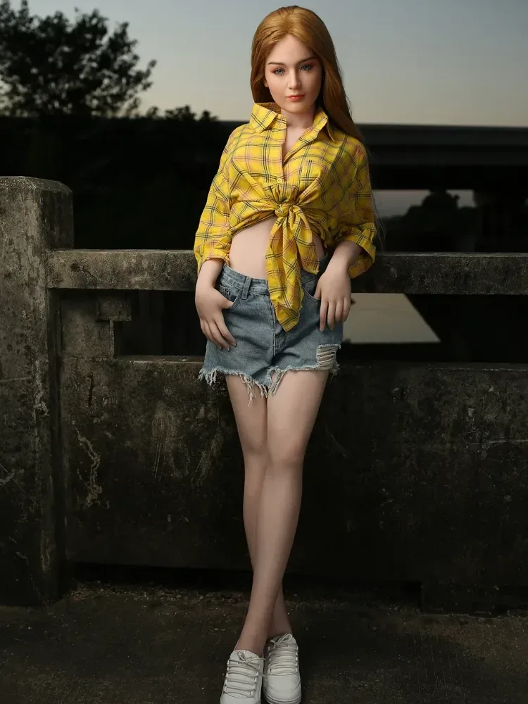 F1585-169cm\/5ft5 C Cup Daisy Thin Silicone Sex Doll|Starpery Doll view 6