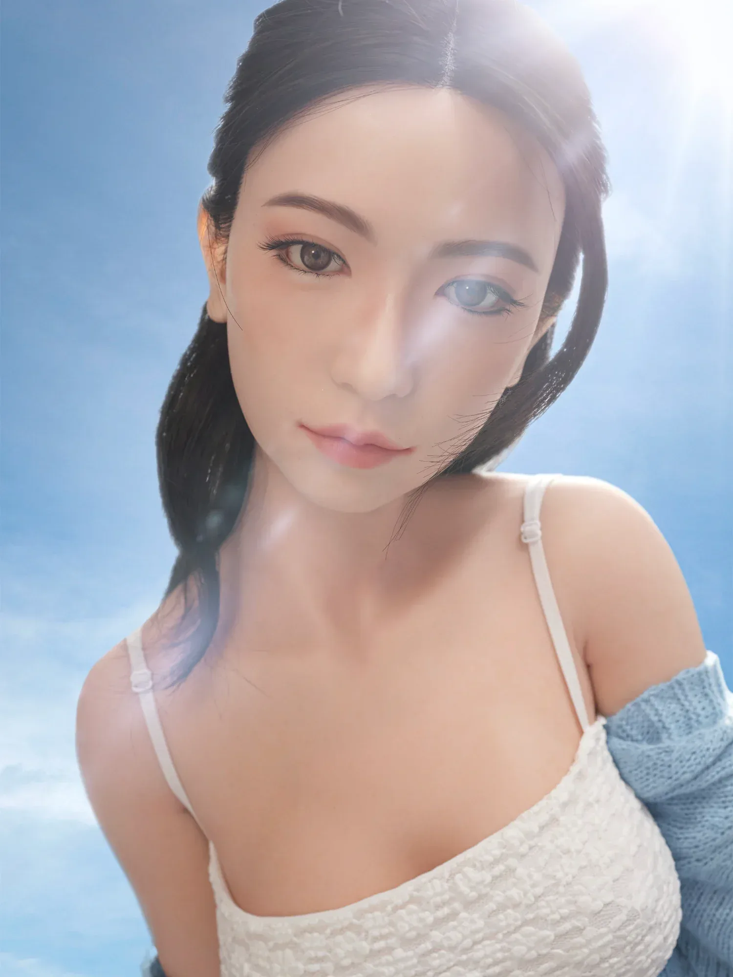 F9207-158cm(5.1ft)-25.7kg A Cup Silicone Lightweight Tiny Sex Doll丨Climax Doll ULW view 8