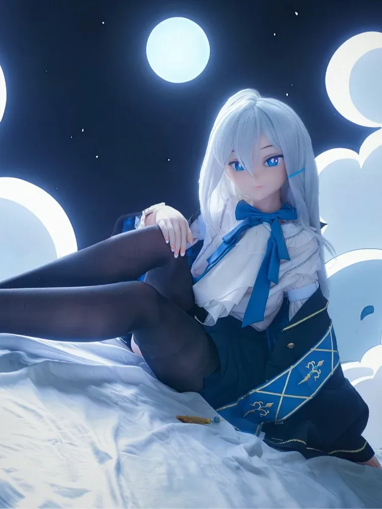 F5592-150cm\/5ft-27.5kg full size Anime Silicone Sex Doll | Elsa Babe view 8