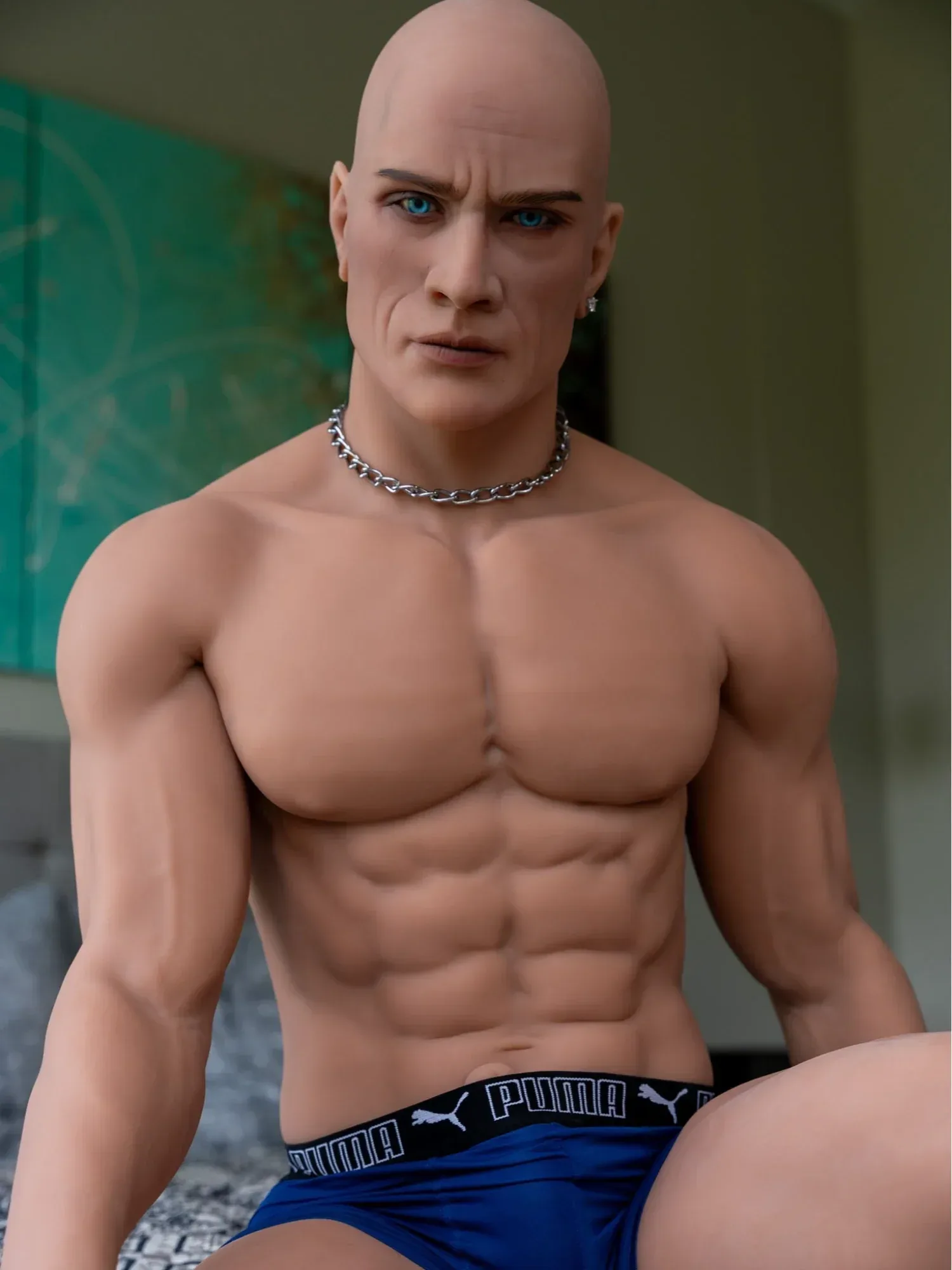 F1654-170cm\/5ft7(40kg) Femboy Muscular Male TPE Sex Doll | Doll Forever view 6